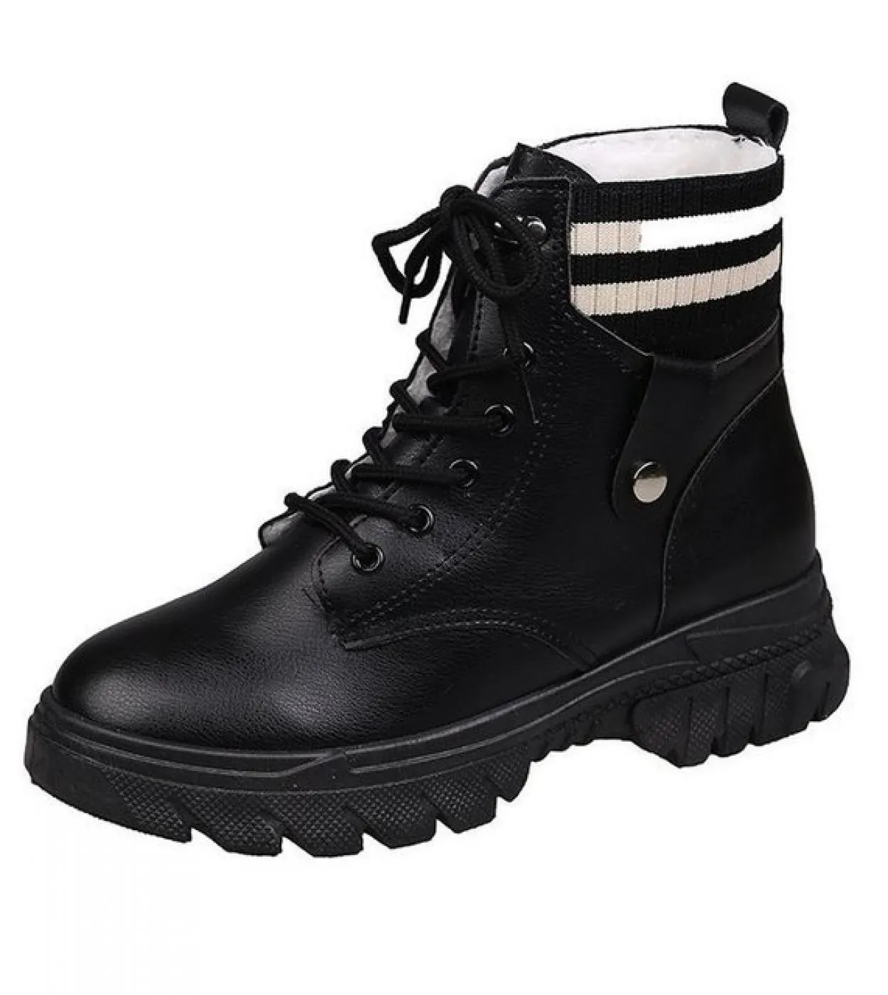 2022 Stivali con plateau Stivaletti da donna Scarpe da donna Stivaletti da neve caldi in peluche Scarpe invernali Scarpe da ginn