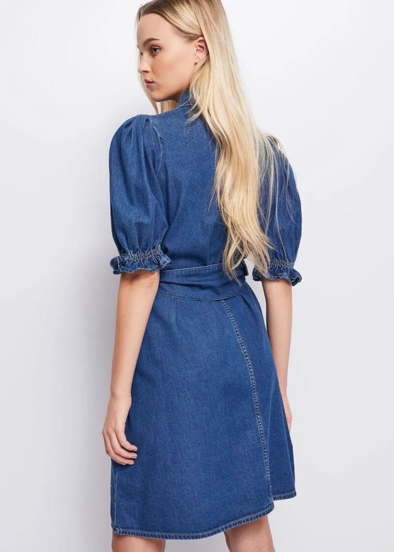 Abito chemisier in denim
