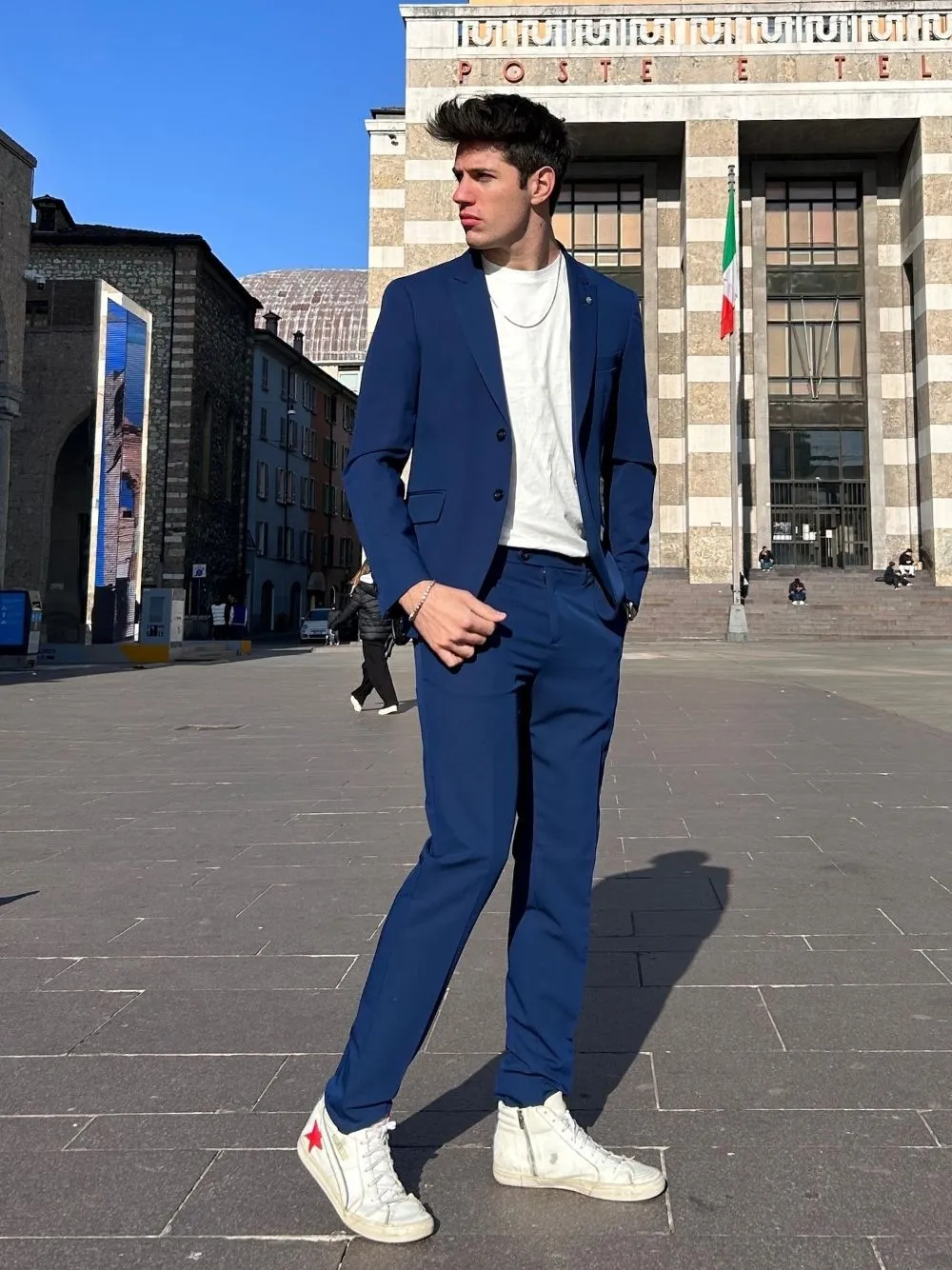 Abito completo giacca rever e pantaloni