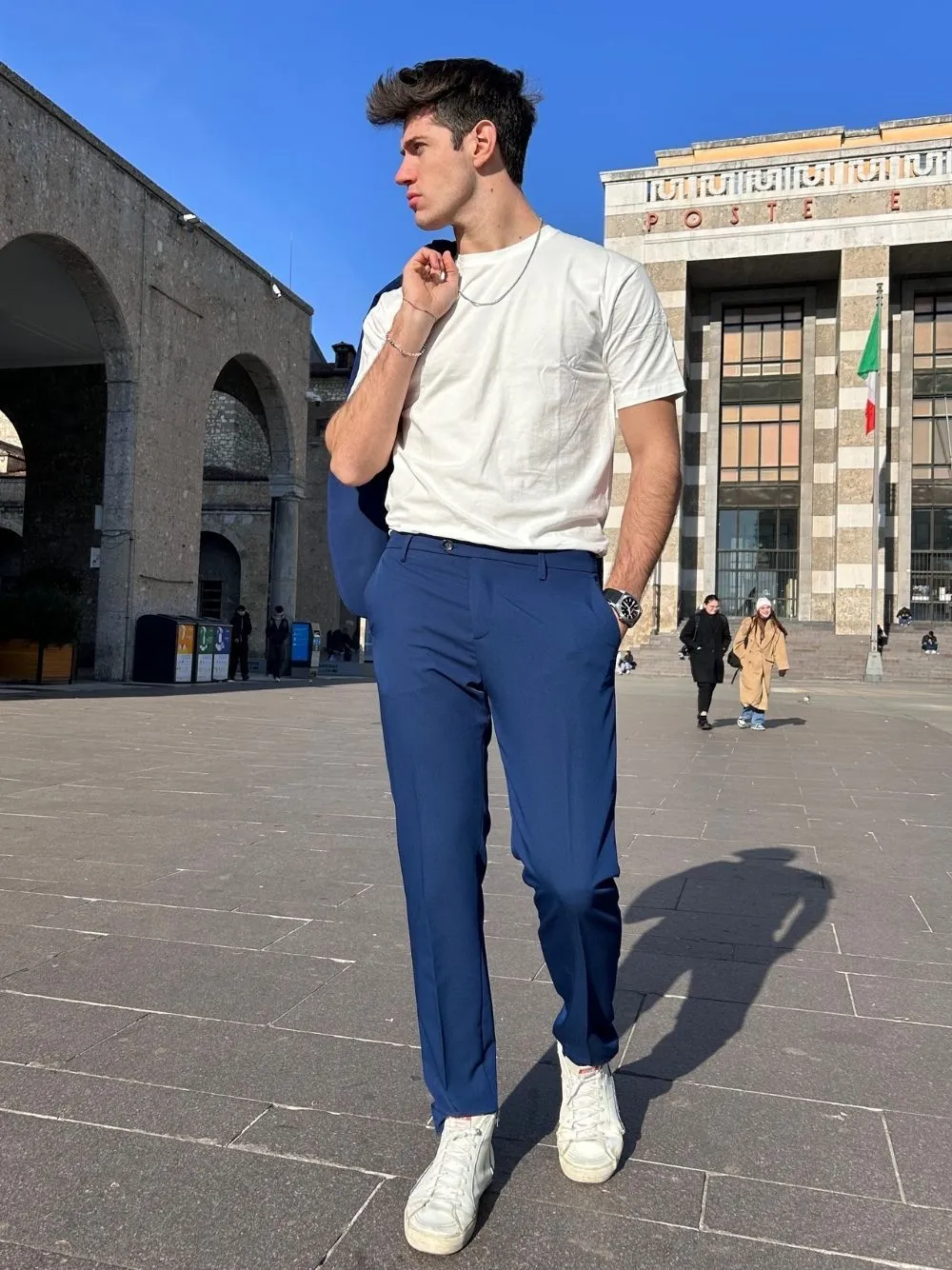 Abito completo giacca rever e pantaloni