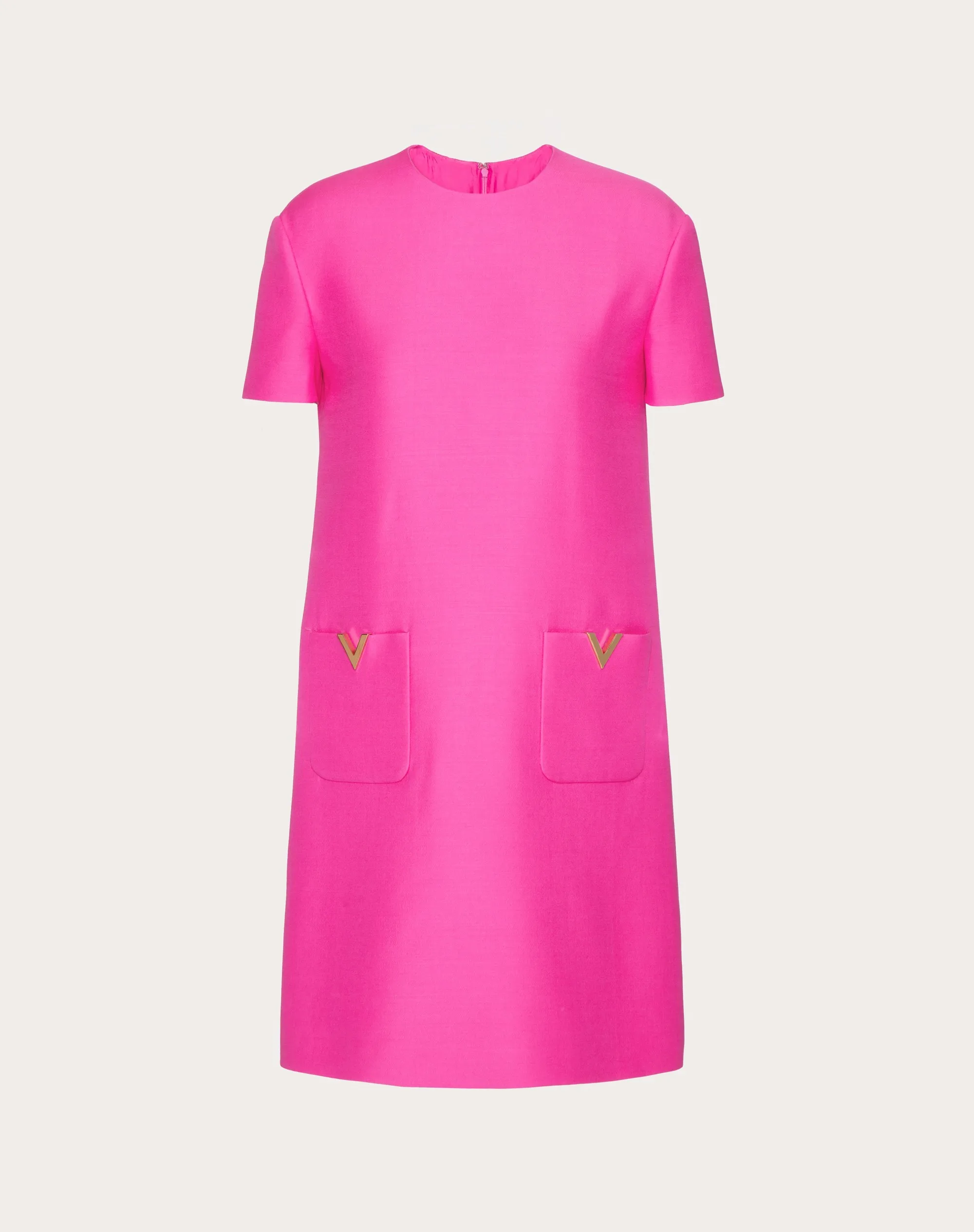 ABITO CORTO IN CREPE COUTURE