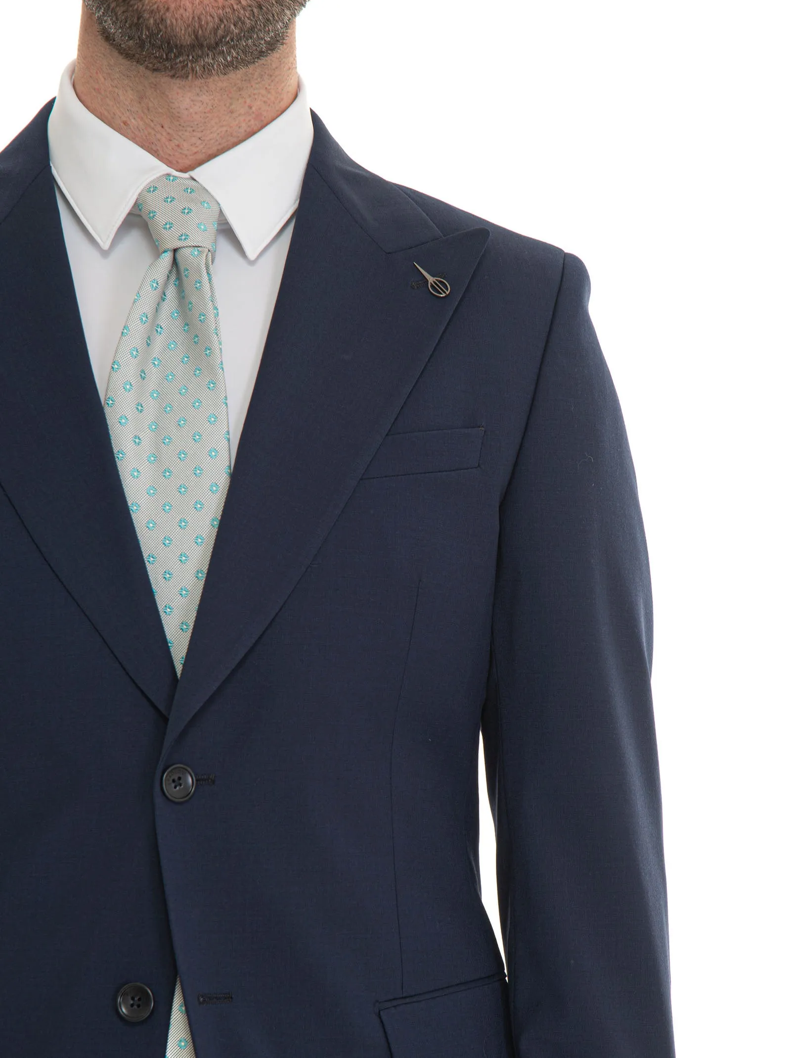 Abito da uomo 2 bottoni Blu Paoloni Uomo