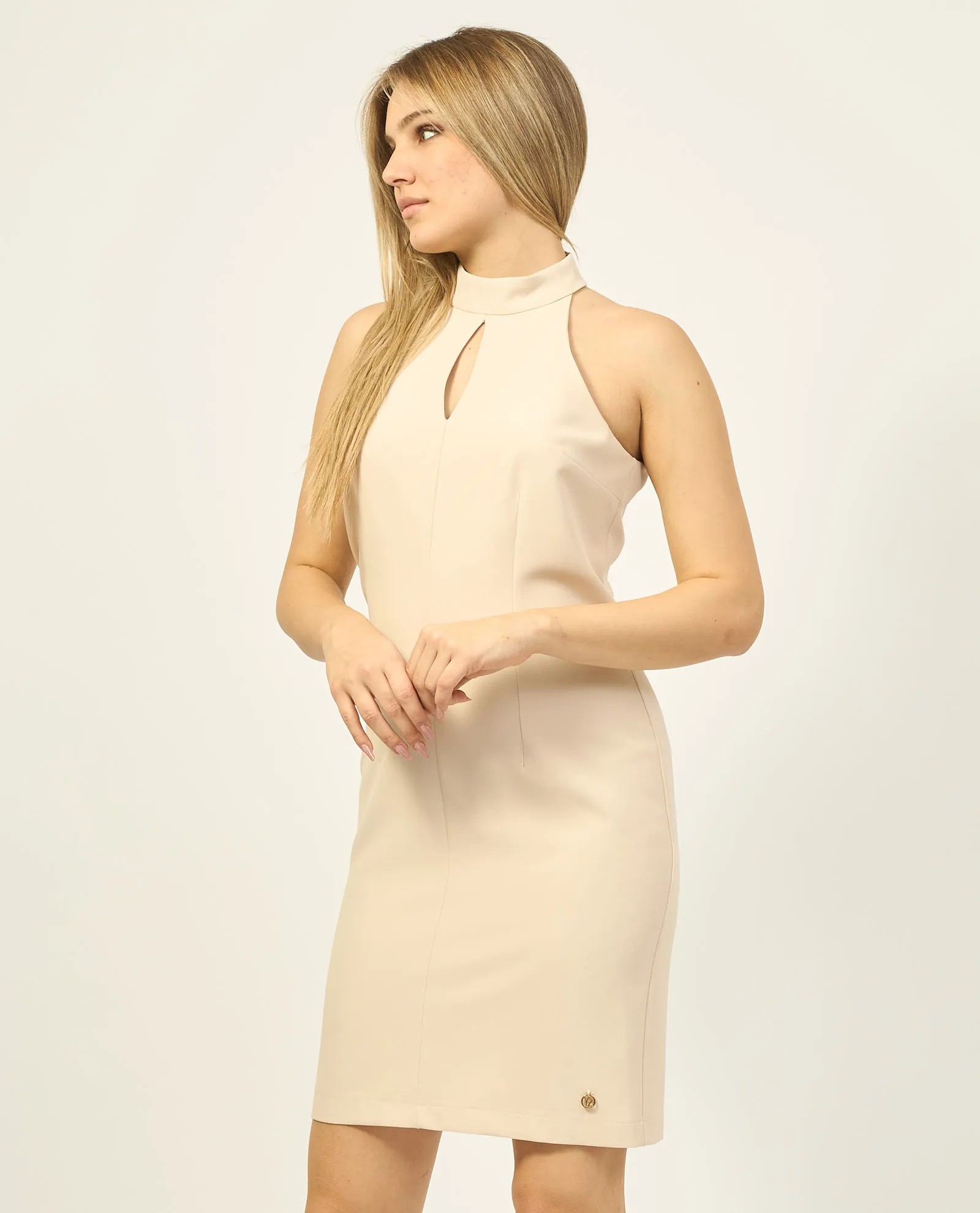 Abito donna Yes Zee smanicato in tessuto tecnico