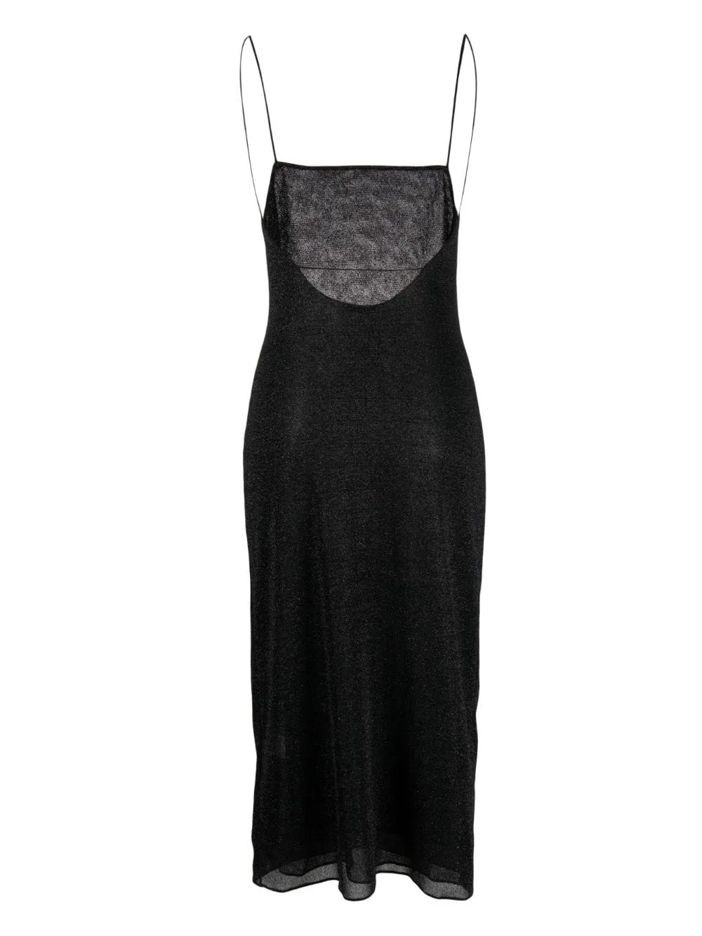 Abito lungo Lumiere in nero - donna