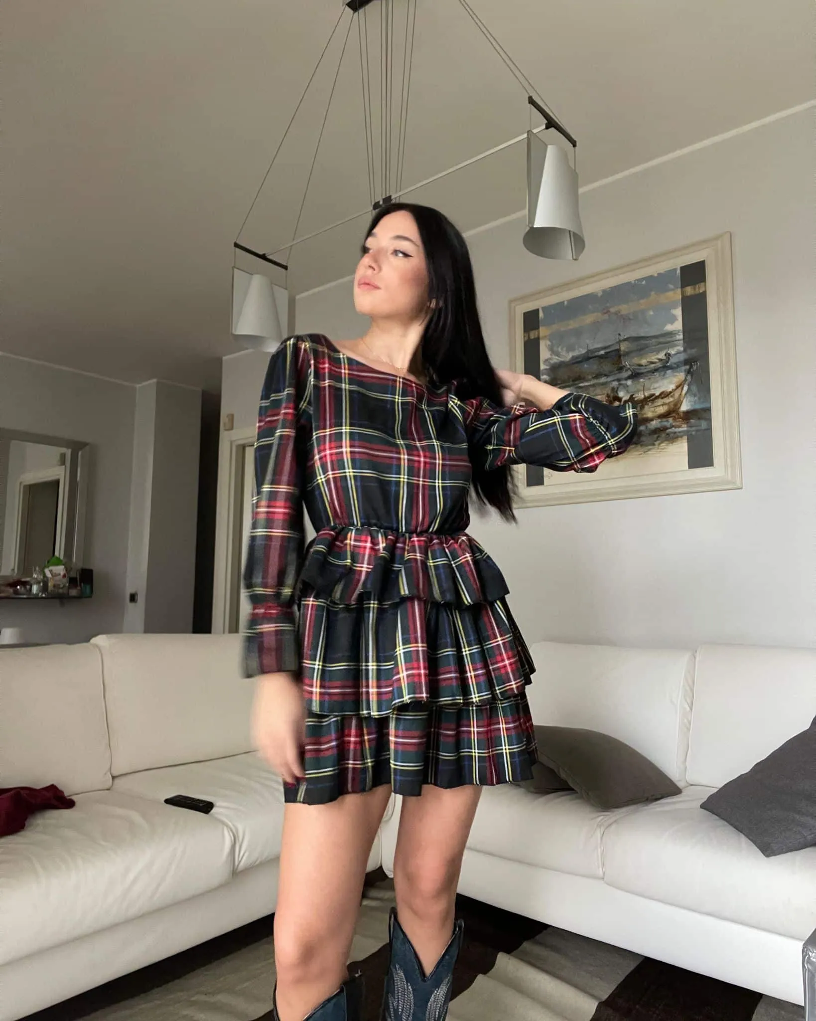 Abito tartan