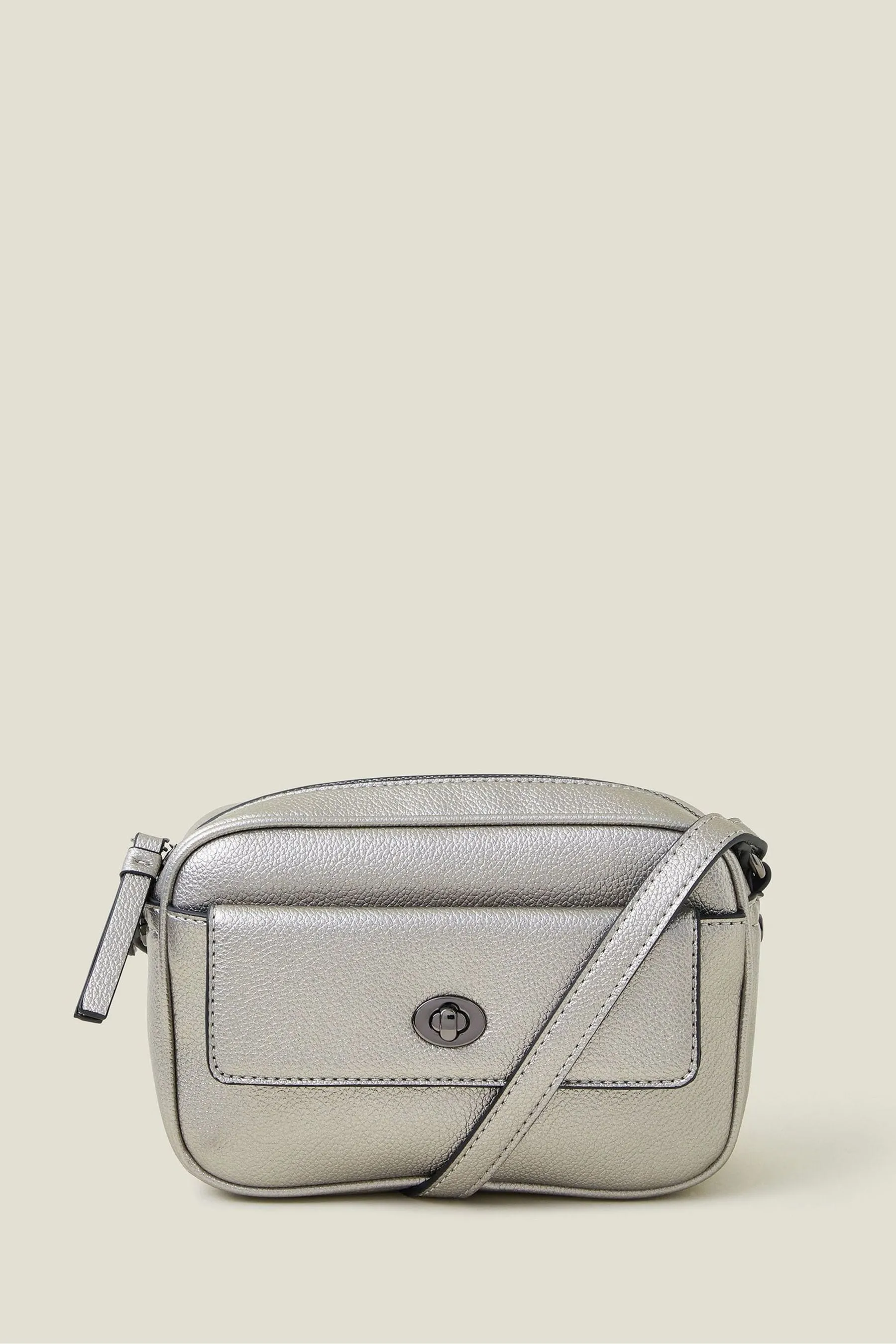 Accessorize - Borsa a tracolla piccola con chiusura a gireggio