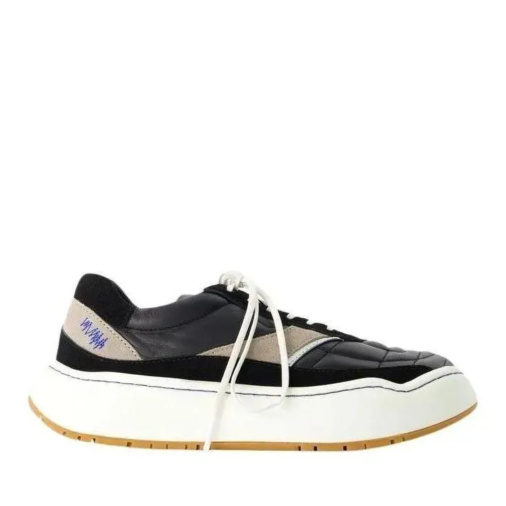 Ader Error Log; Baus Sneakers - Leather - Black Black 