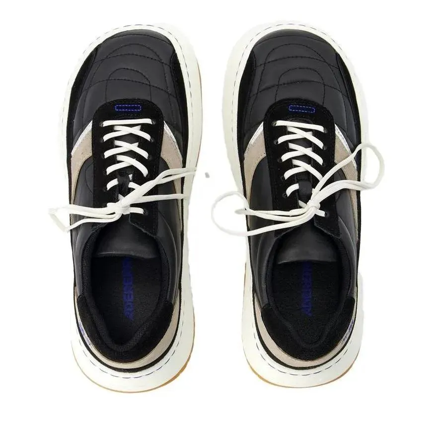 Ader Error Log; Baus Sneakers - Leather - Black Black 