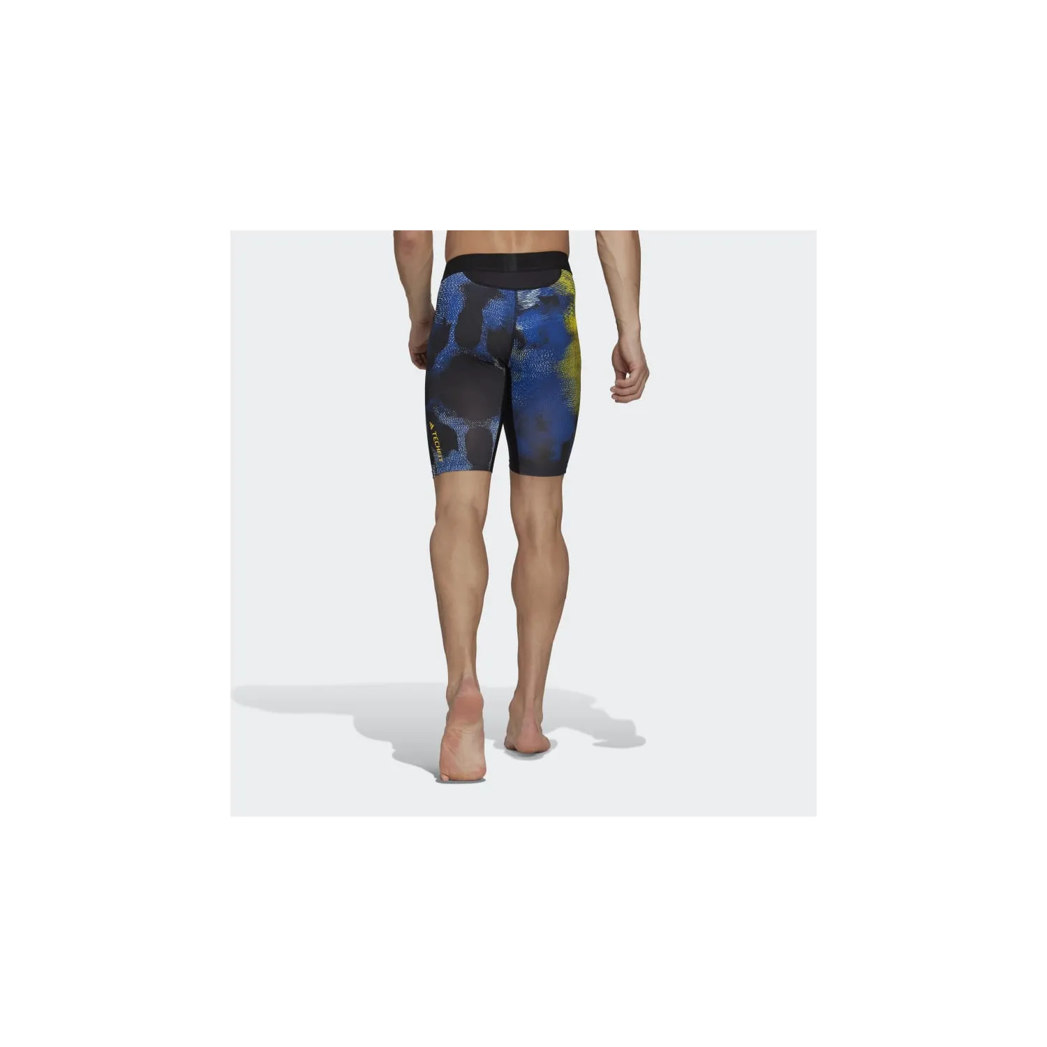 ADIDAS LEGGINGS TECHFIT ALLOVER PRINT TRAINING UOMO