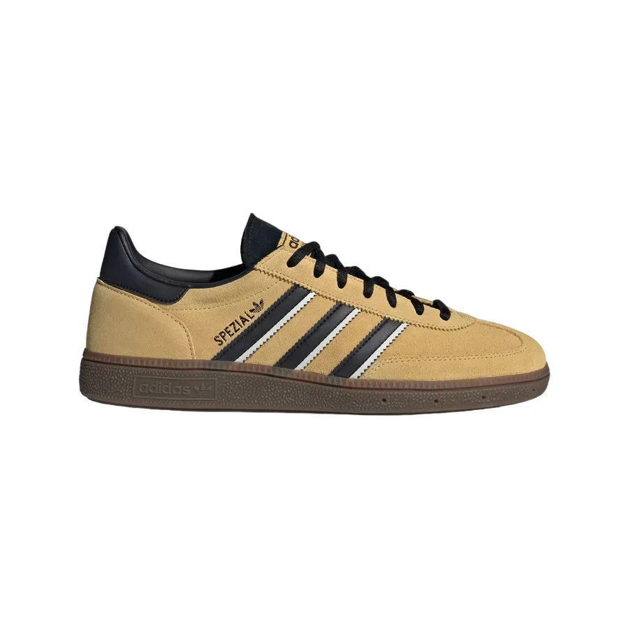 Adidas Originals scarpa sneakers da uomo Handball Spezial IF9014 avena-nero-bianco