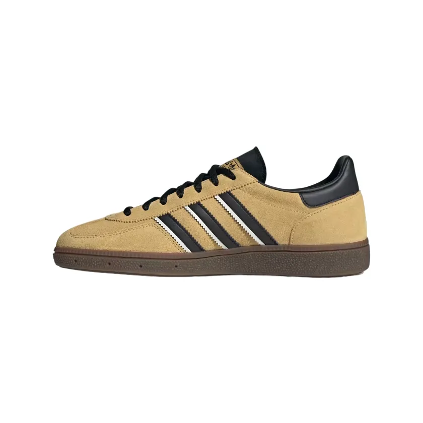 Adidas Originals scarpa sneakers da uomo Handball Spezial IF9014 avena-nero-bianco