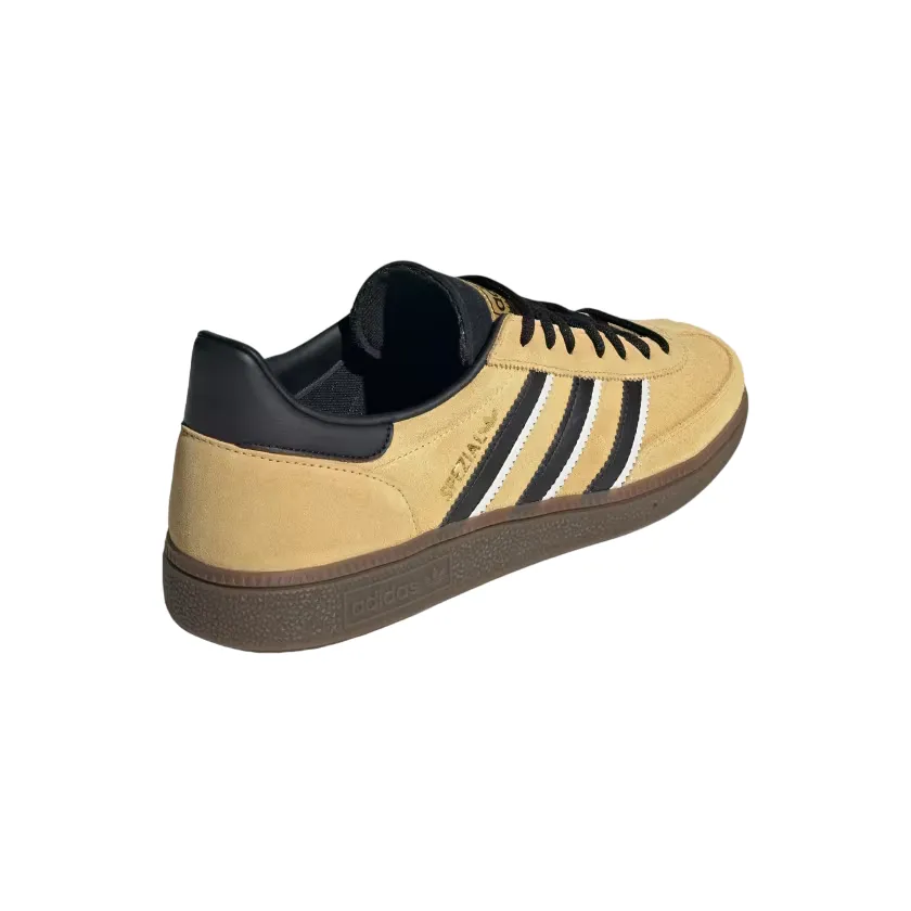 Adidas Originals scarpa sneakers da uomo Handball Spezial IF9014 avena-nero-bianco