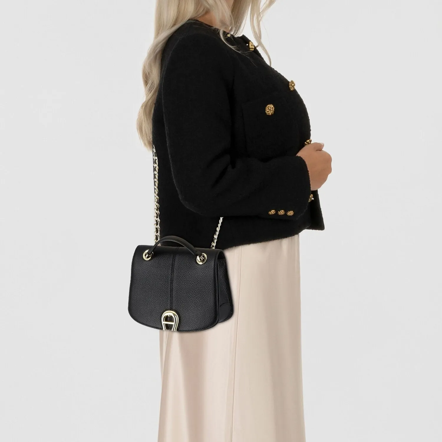 AIGNER Marcella Borsa a tracolla Pelle 20 cm