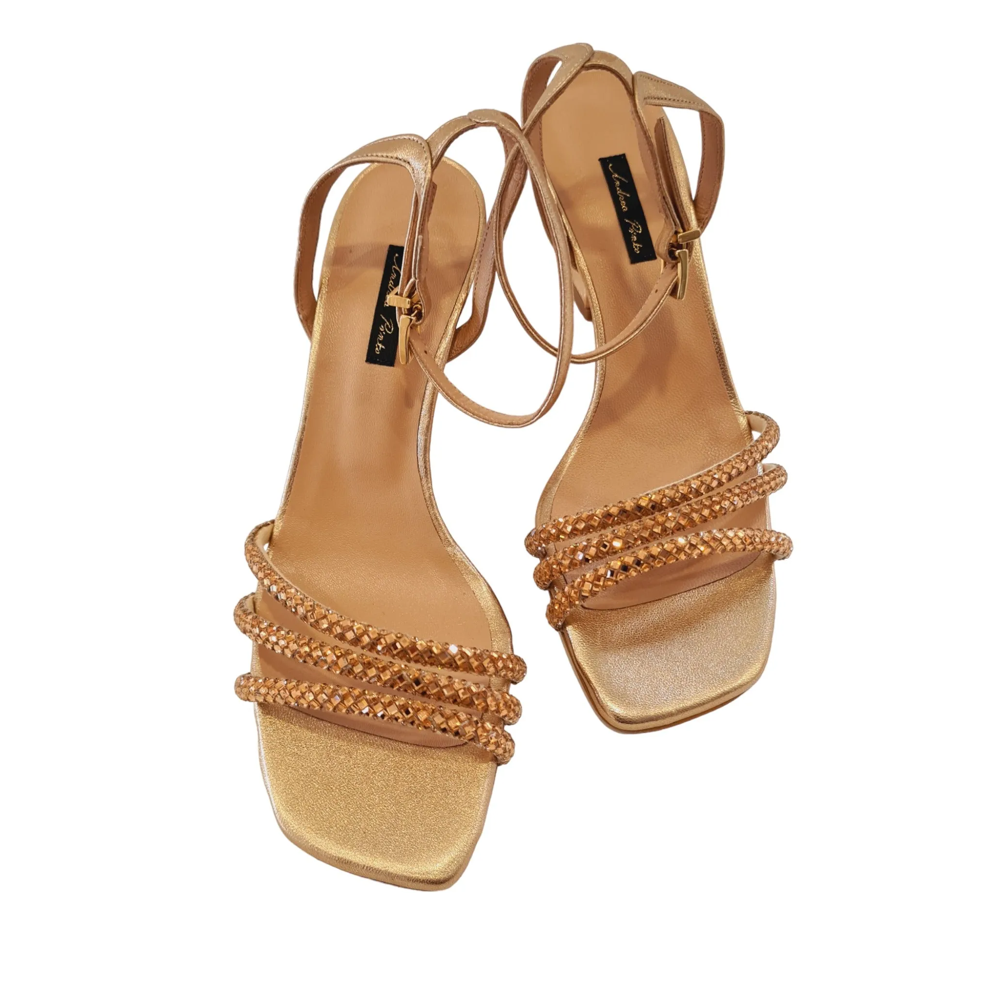 Andrea Pinto Sandalo Donna Bronzo Rif.455