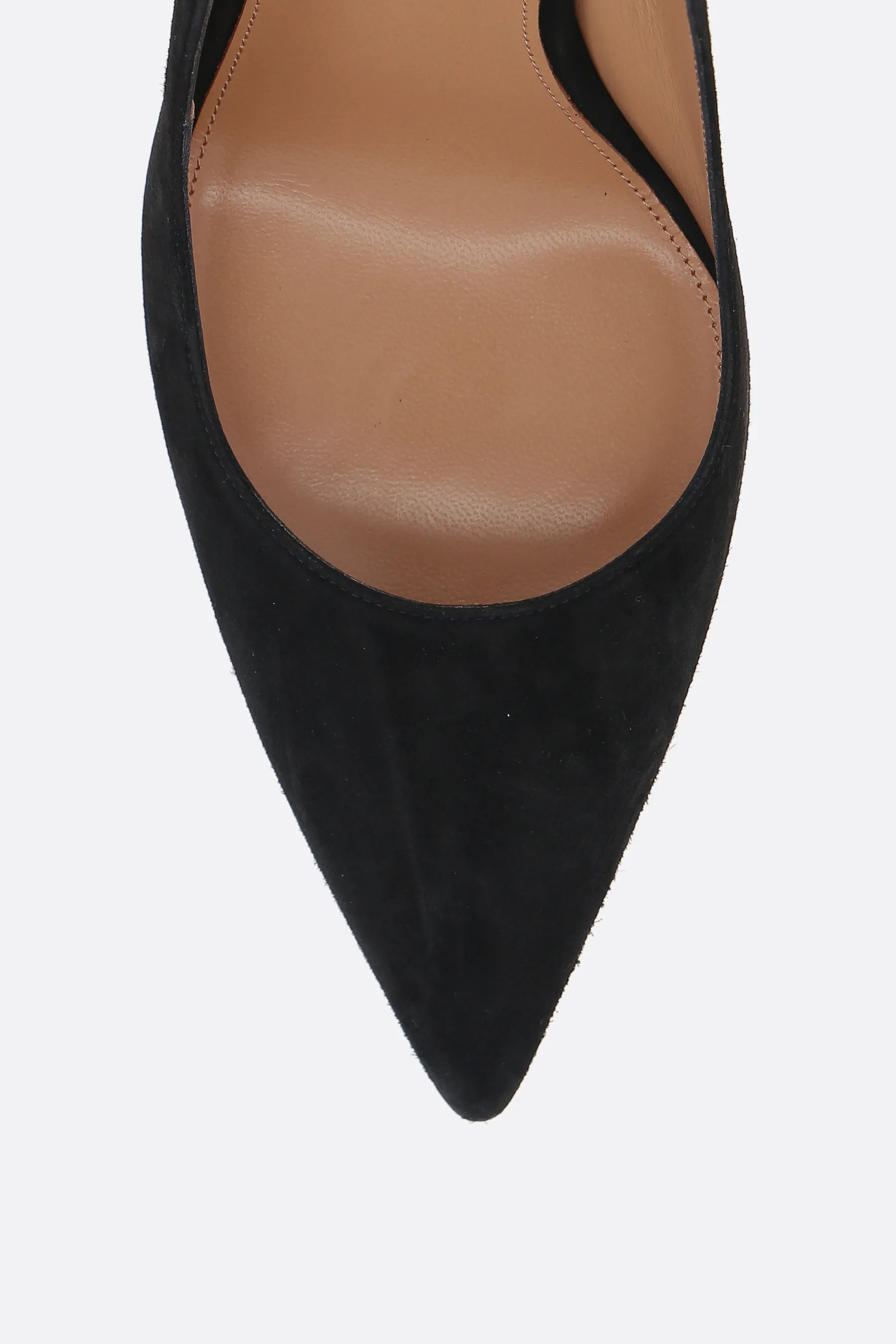 AQUAZZURA décolleté Bow Tie in suede