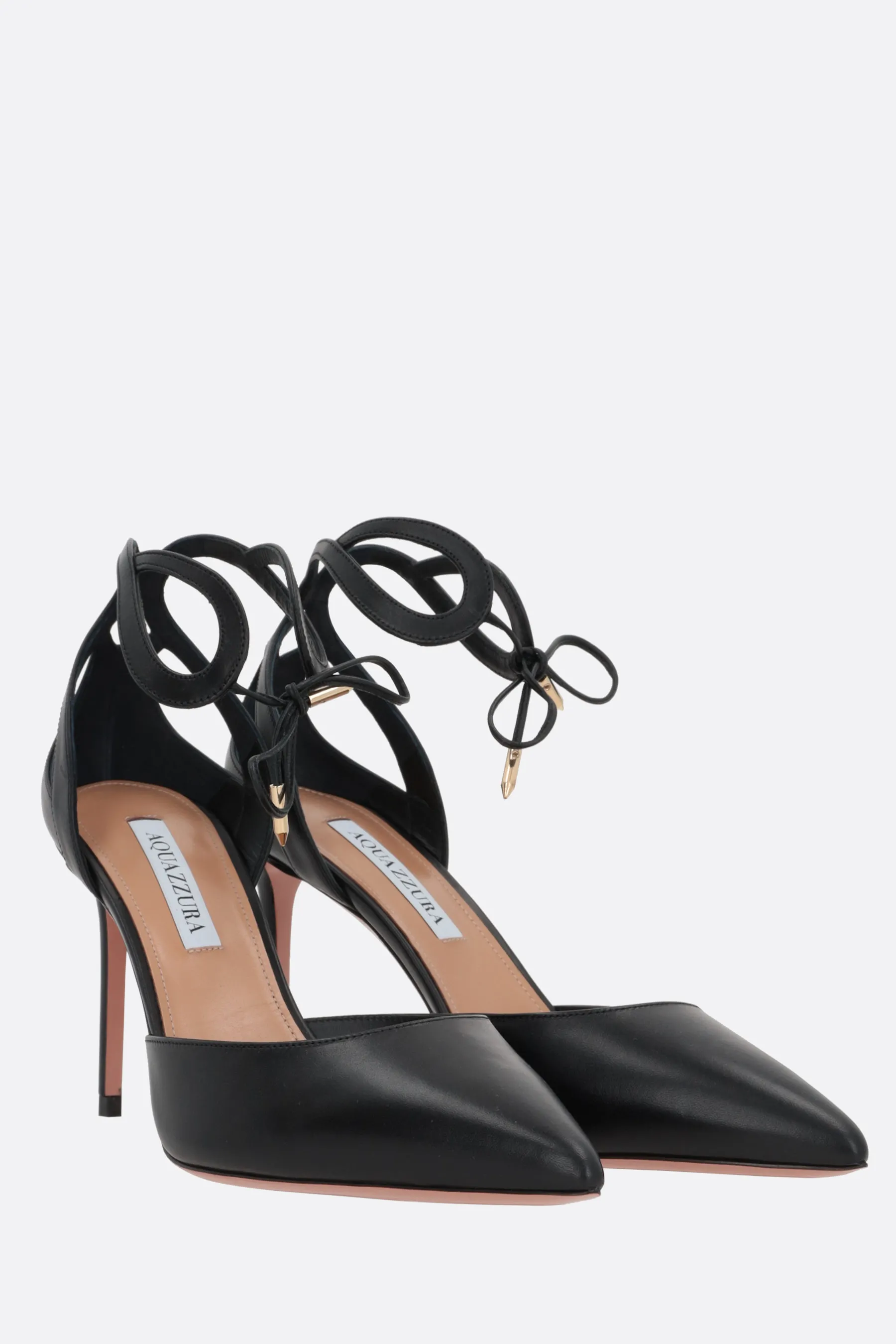 AQUAZZURA décolleté Tessa in pelle liscia