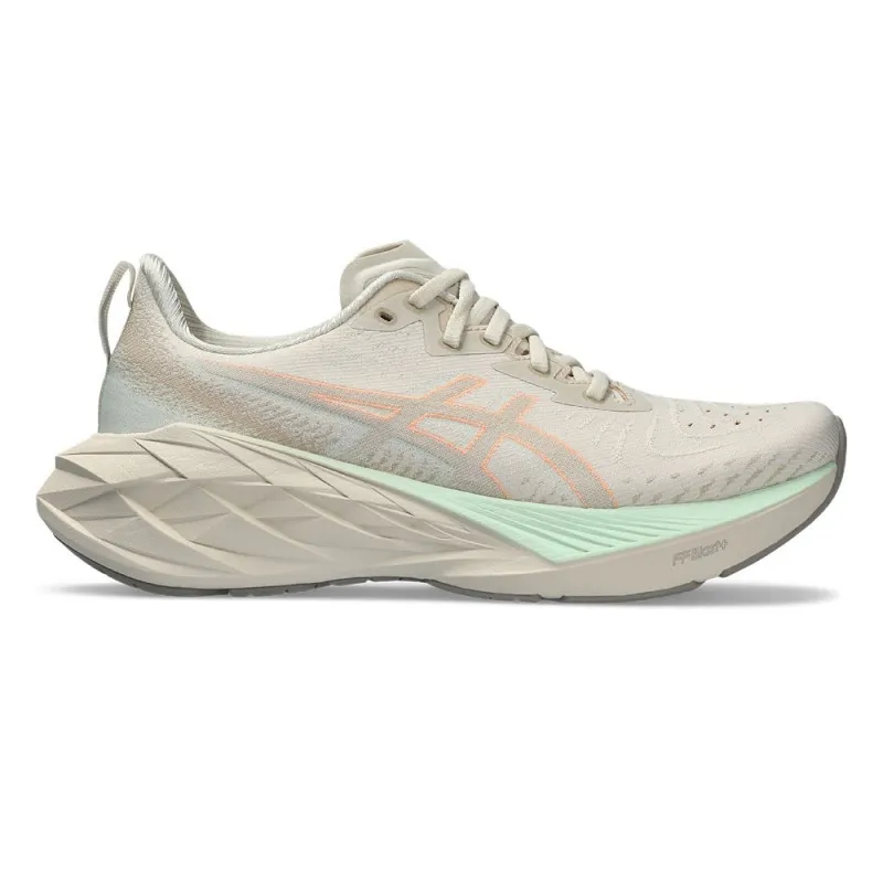 Asics Novablast 4 Bianco Verde - Scarpe Running Donna