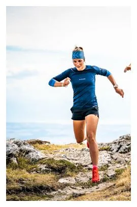Baselayer a maniche lunghe da donna AYAQ Mefonna Merinos Blue