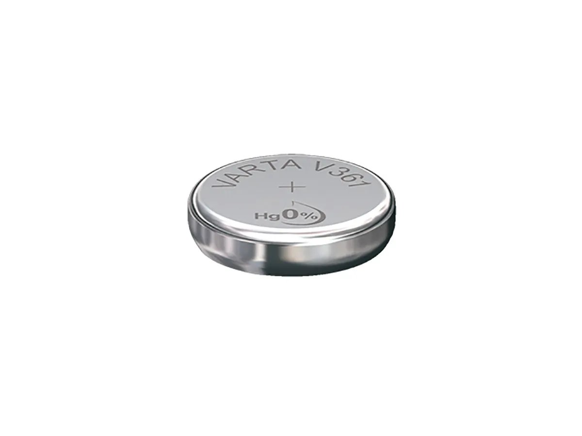 Batteria a bottone Varta SR58, Elettrolita KOH, ossido d'argento, zinco, 1.55V, 22mAh, terminale Standard