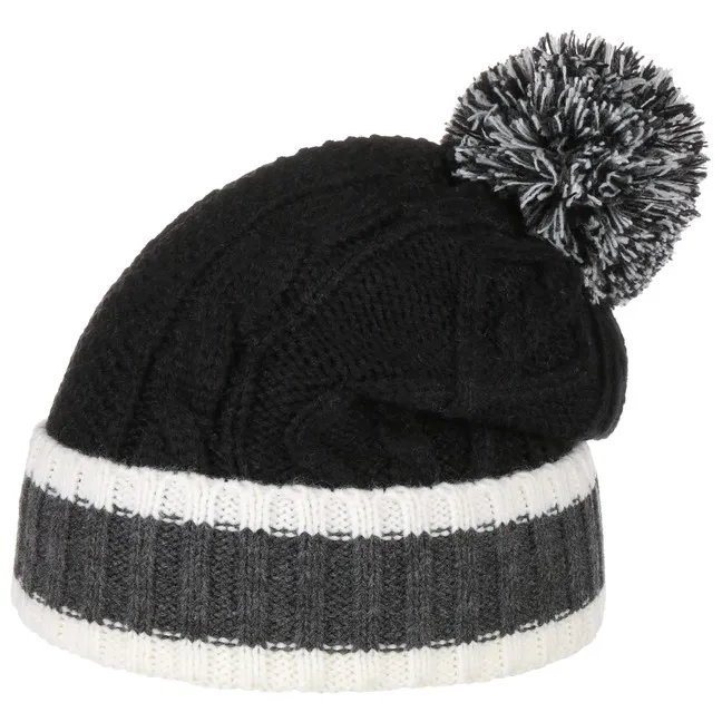      Berretto con Pompon Tricolour by Lipodo  