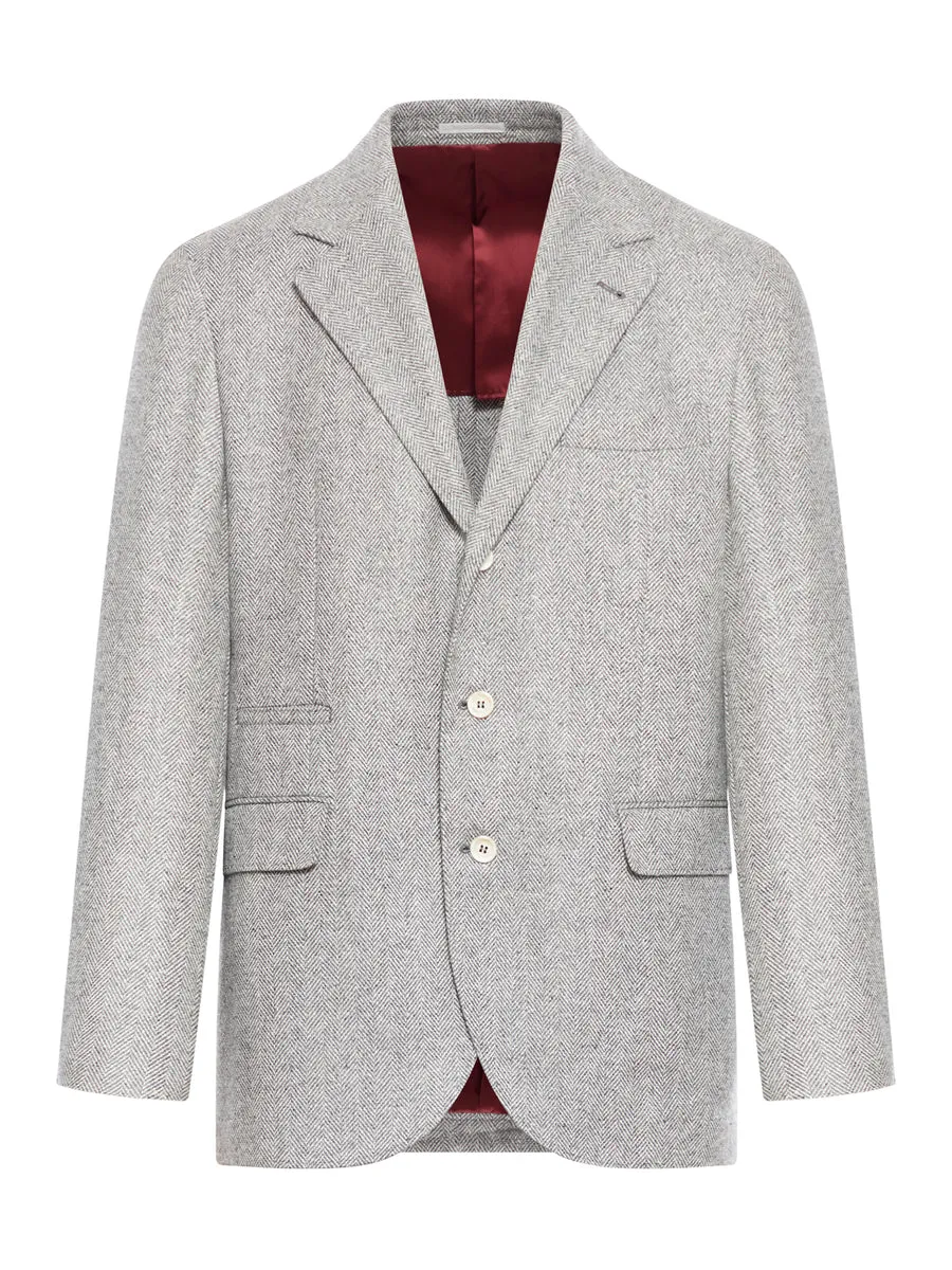 BLAZER IN TESSUTO SPIGATO