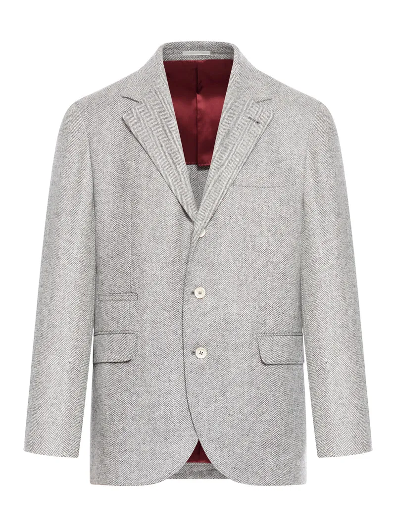 BLAZER IN TESSUTO SPIGATO