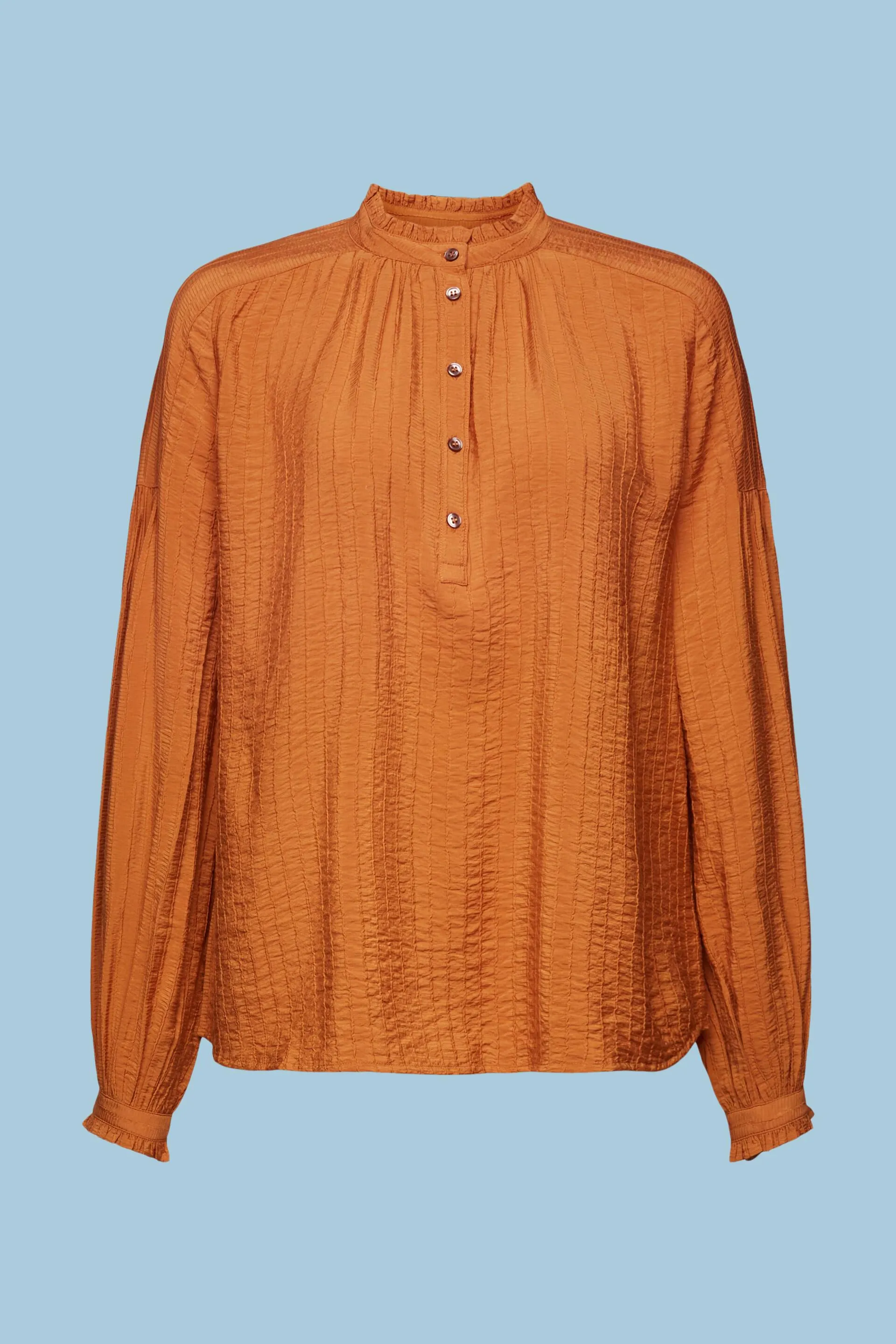 Blusa strutturata a manica lunga
