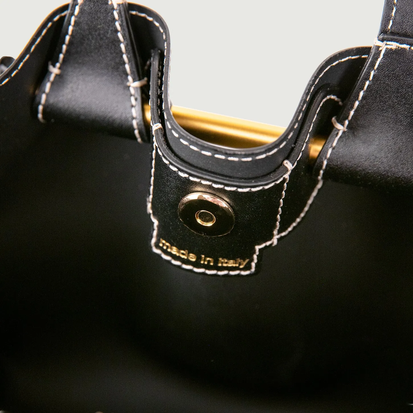Borsa a spalla Amanda in pelle nera