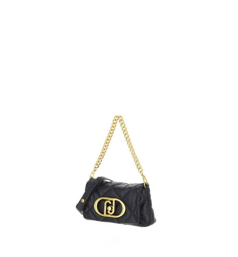 Borsa similpelle trapuntata