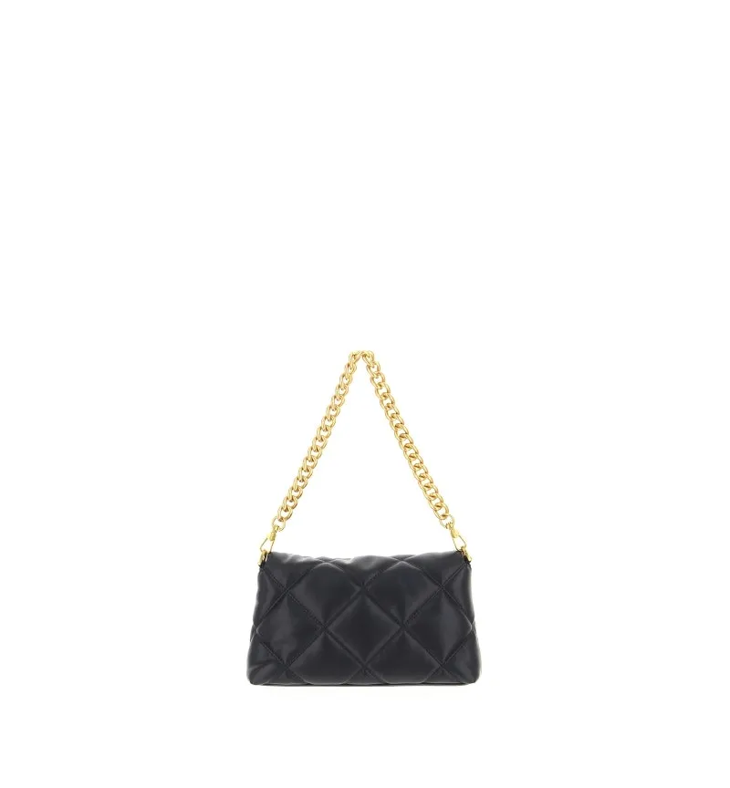 Borsa similpelle trapuntata
