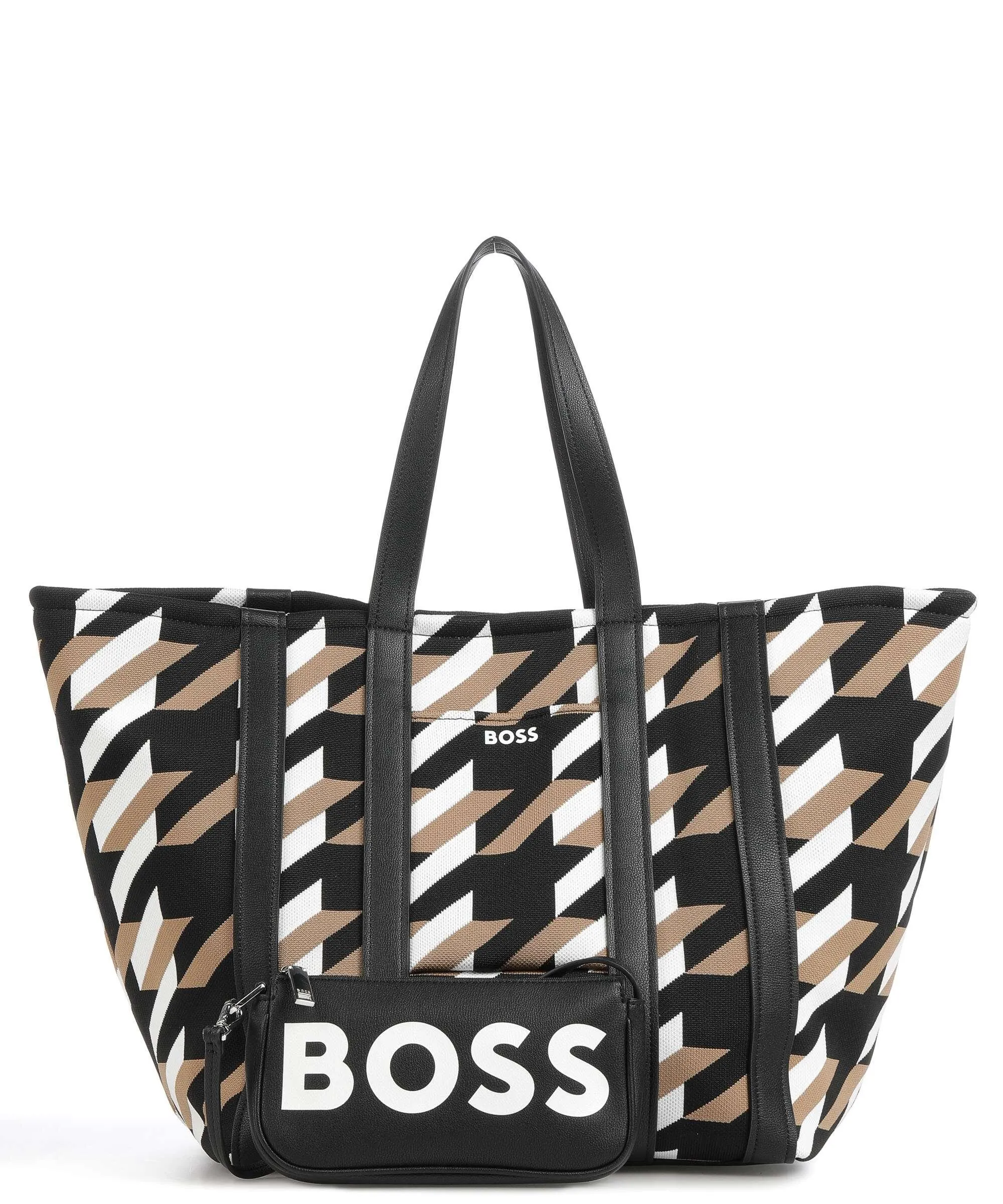  BOSS Addison Borsa shopper poliestere multicolore  