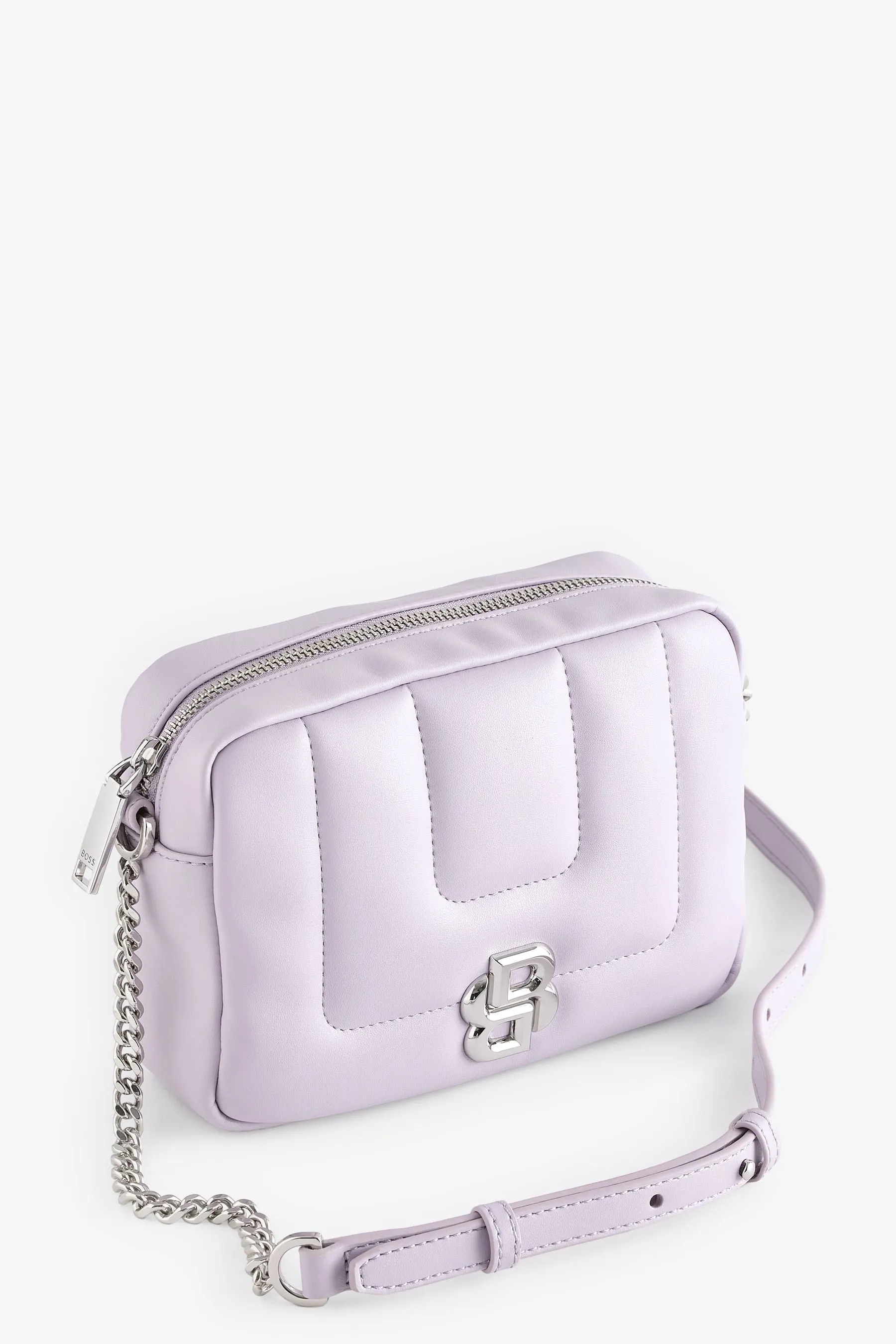 BOSS - Borsa a tracolla con monogramma a doppia B