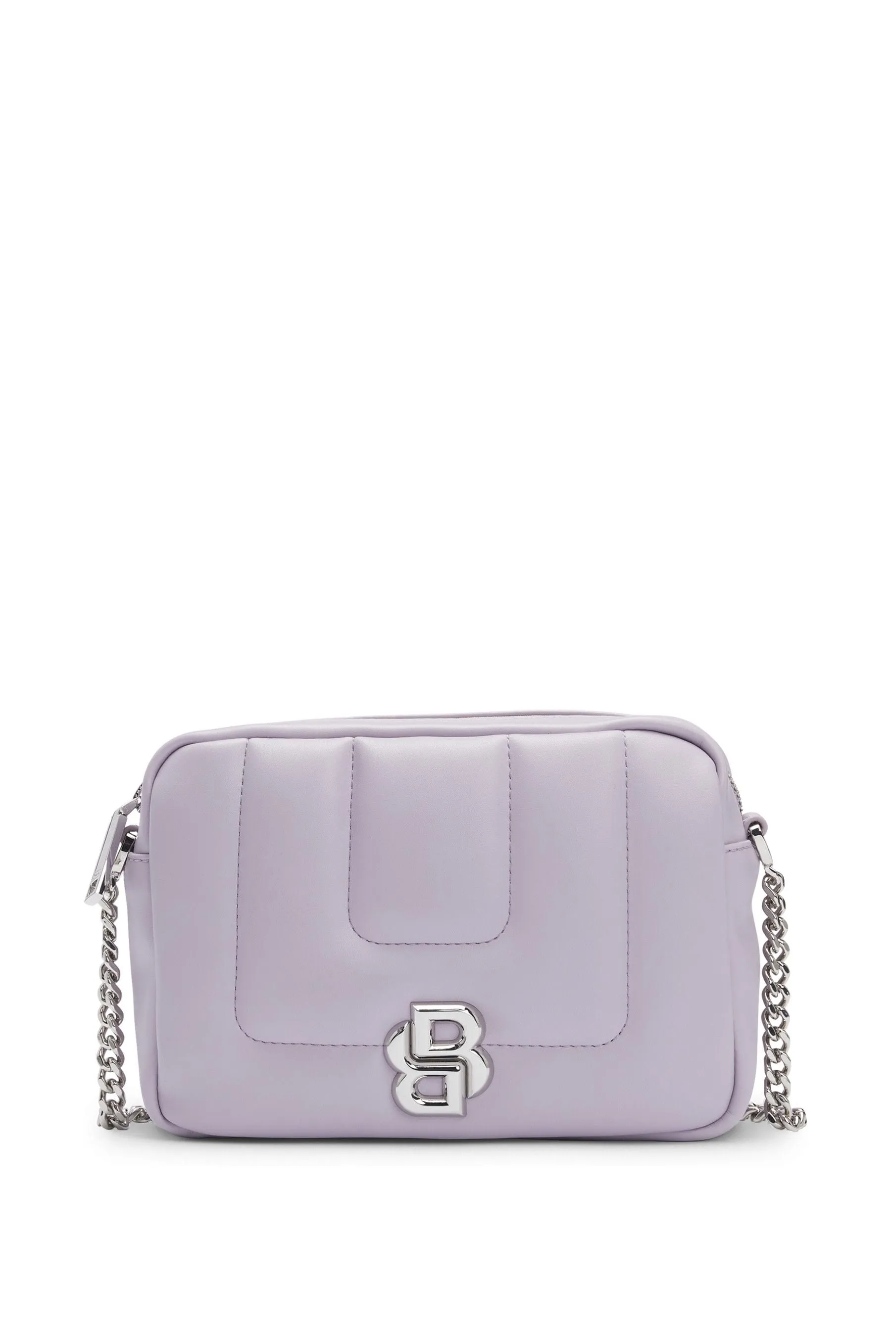 BOSS - Borsa a tracolla con monogramma a doppia B