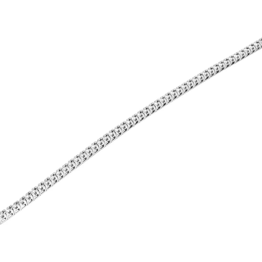 Bracciale tennis con diamanti