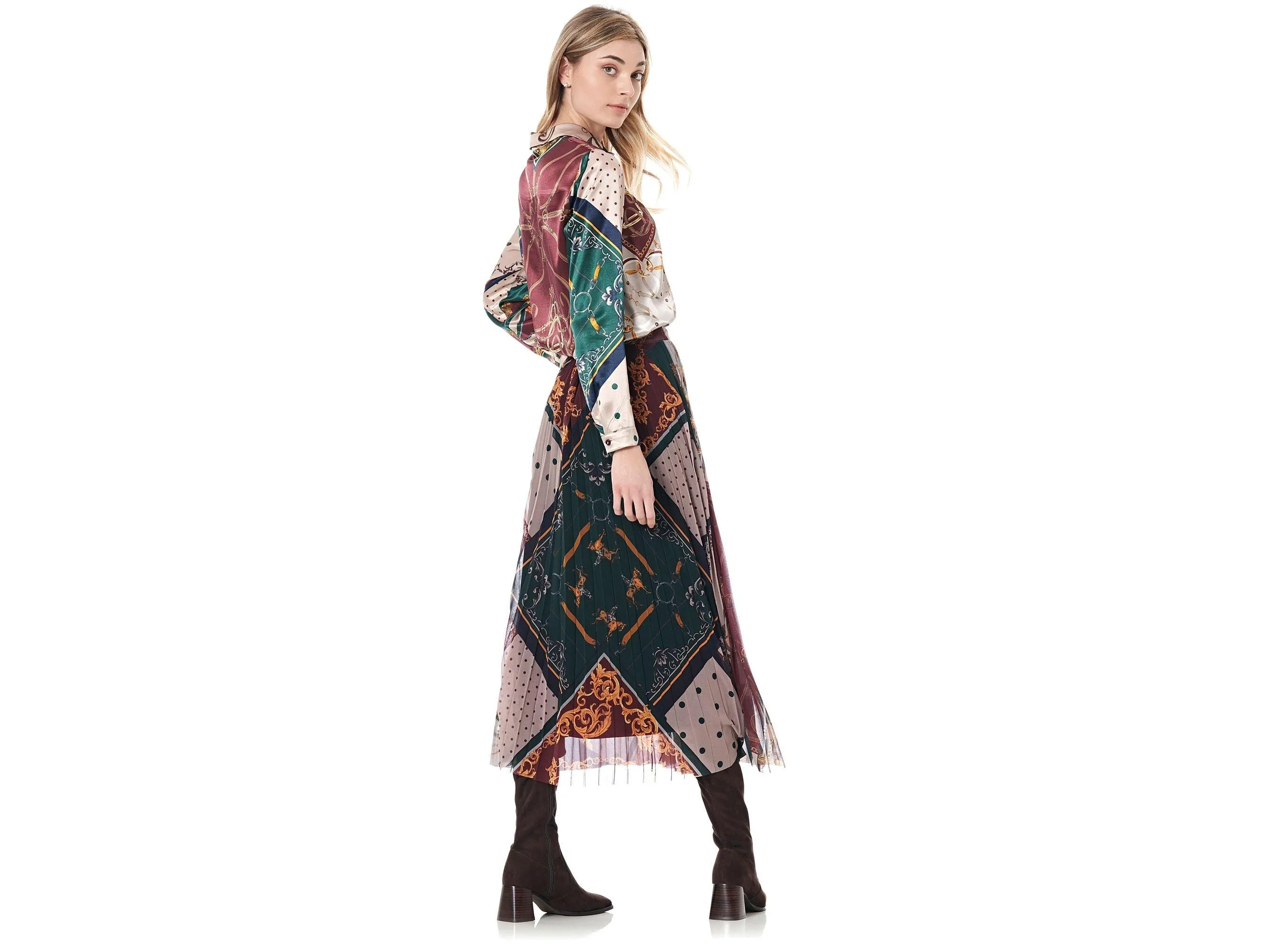 CAFENOIR Camicia Stampa Multifoulard Multicolor JC0010