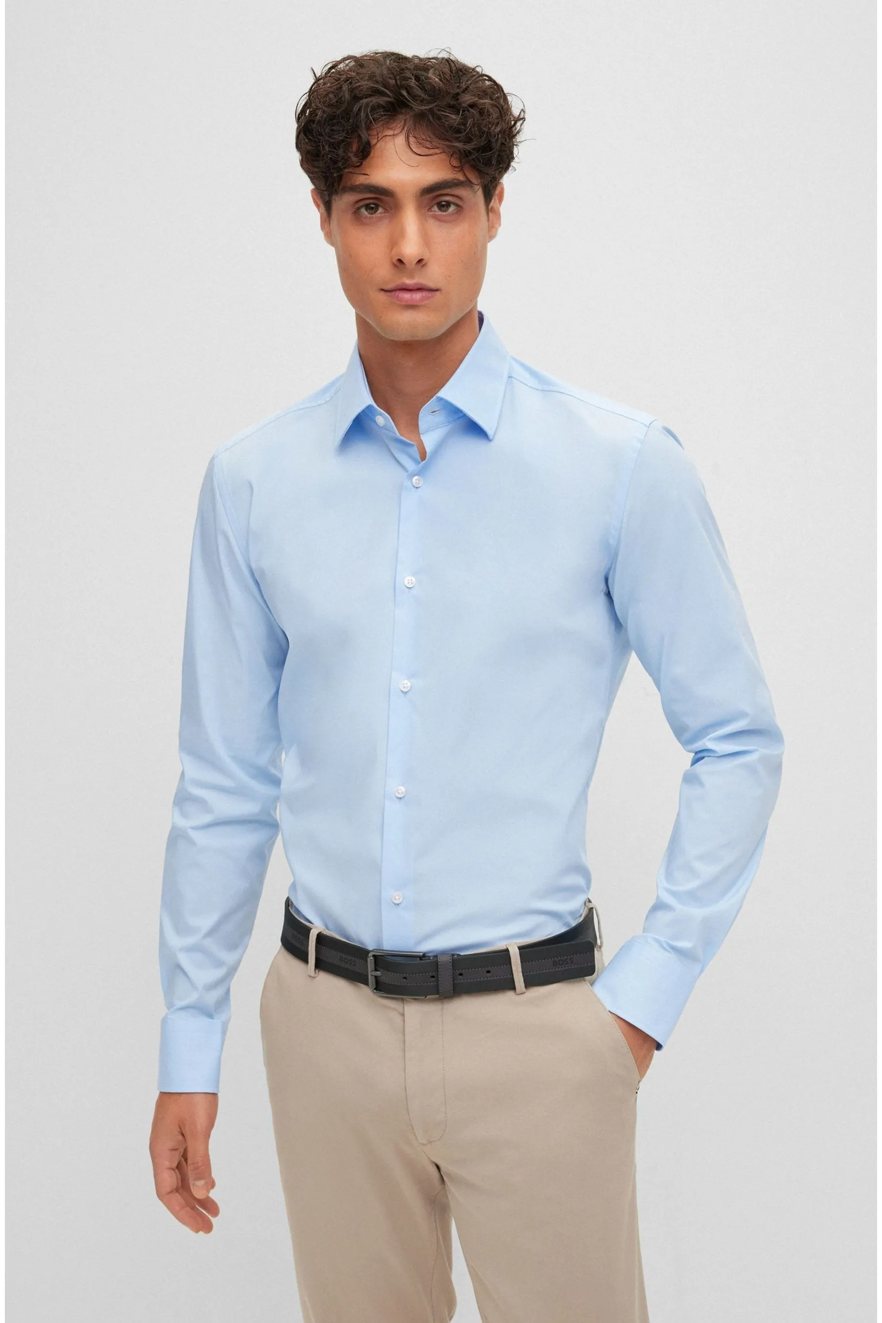 Camicia con BOSS Vestibilità attillata / Slim