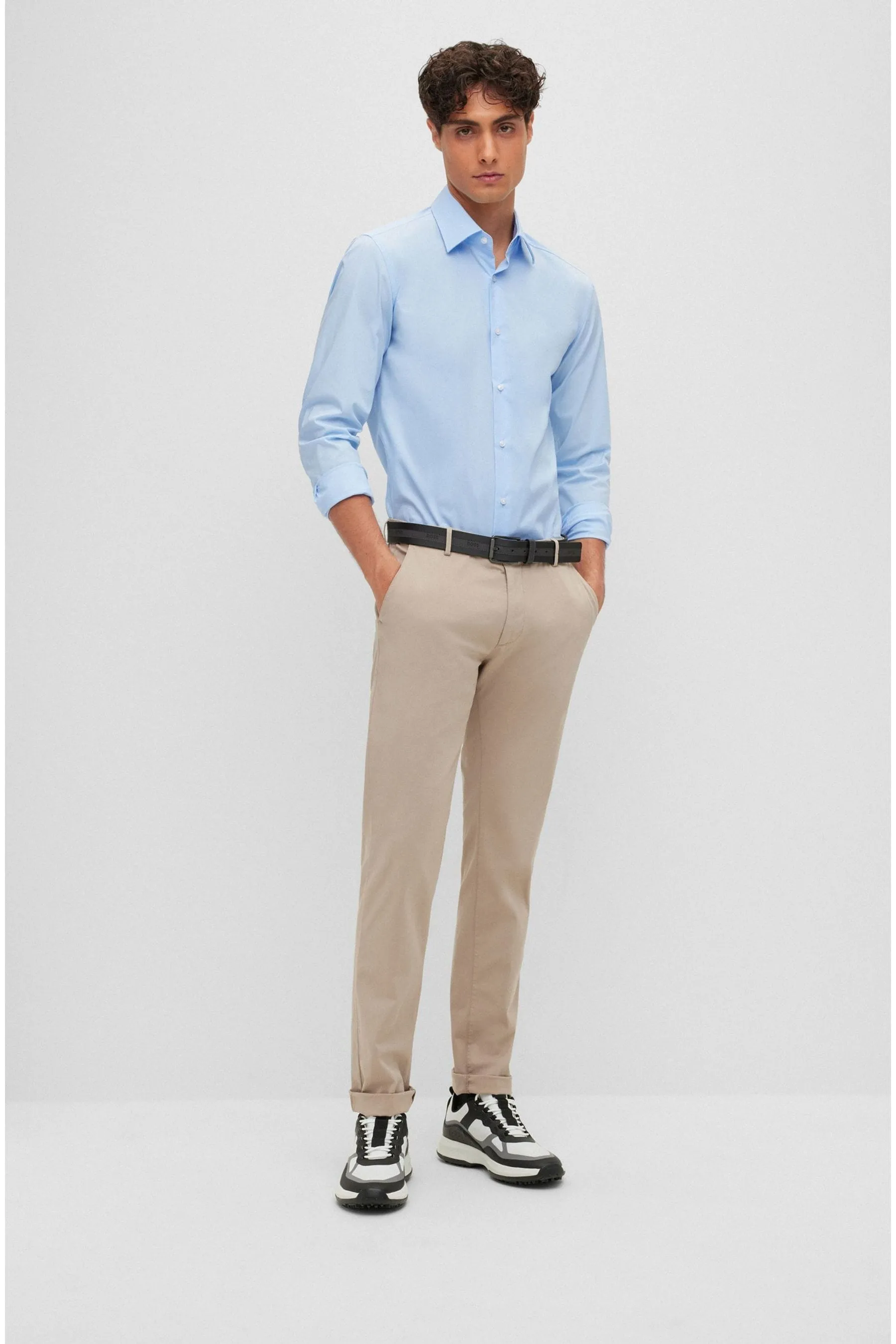 Camicia con BOSS Vestibilità attillata / Slim