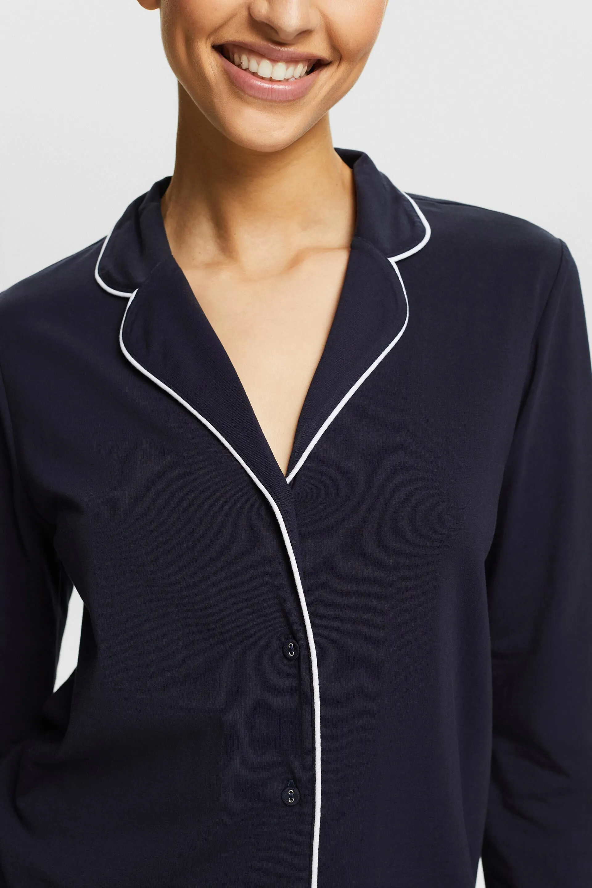 Camicia da notte in jersey