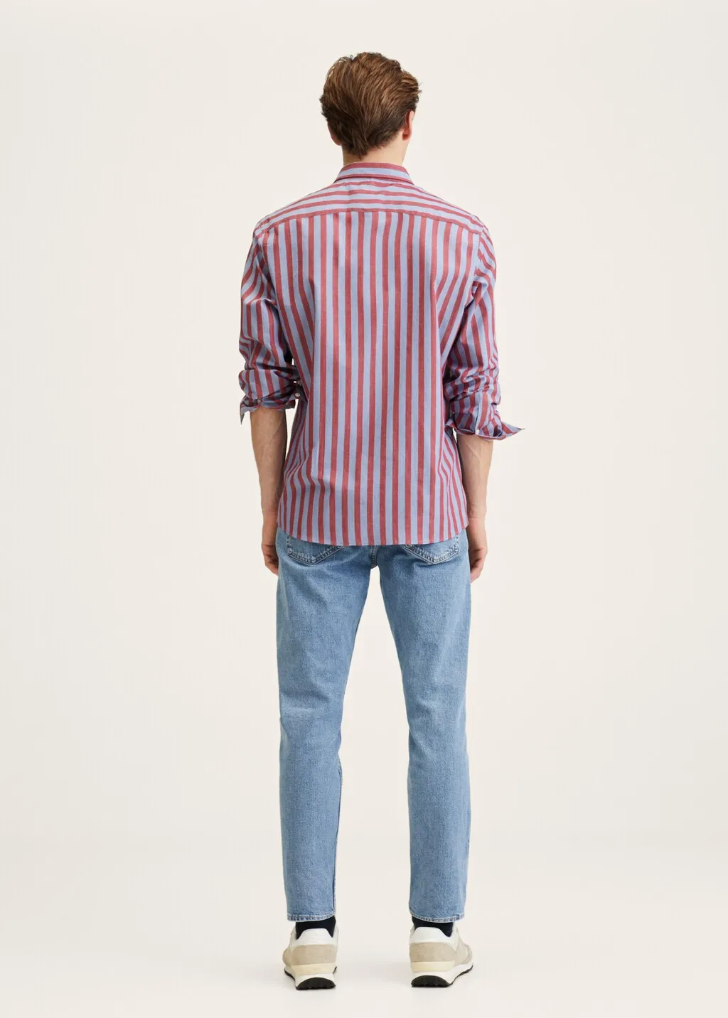 Camicia elegante cotone righe