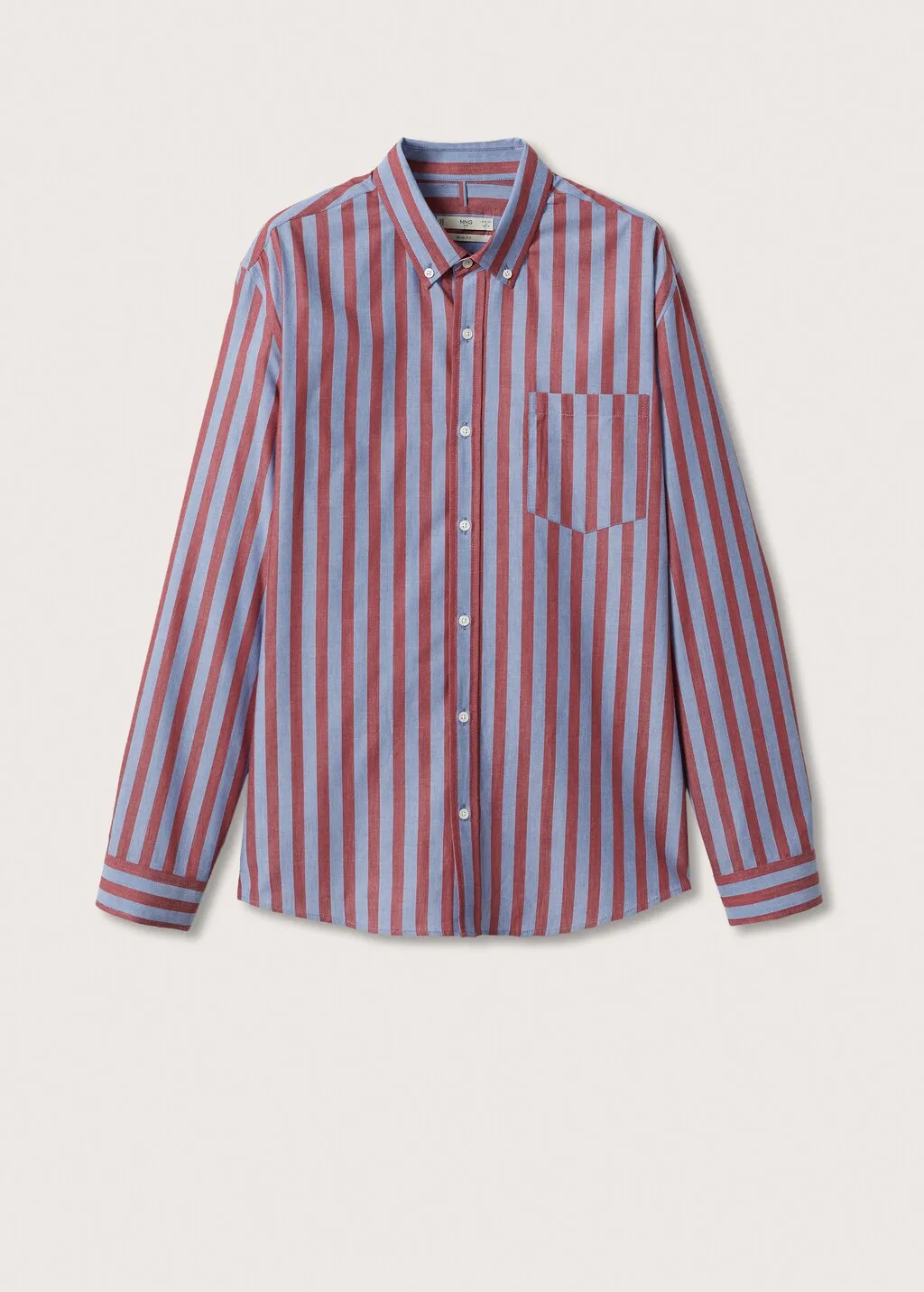 Camicia elegante cotone righe