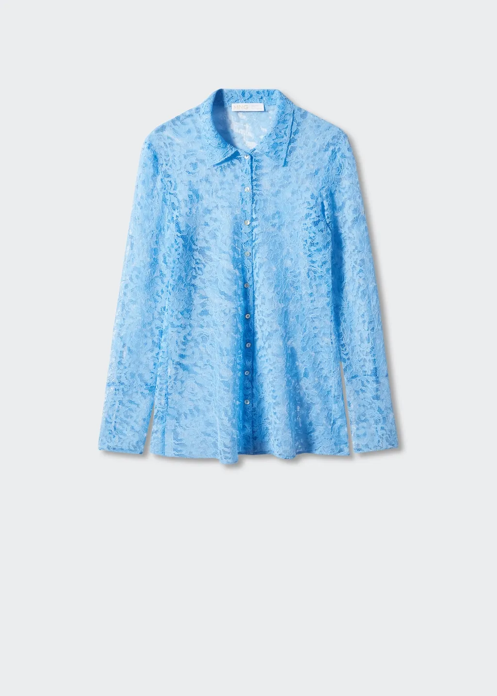 Camicia guipur fiocchi