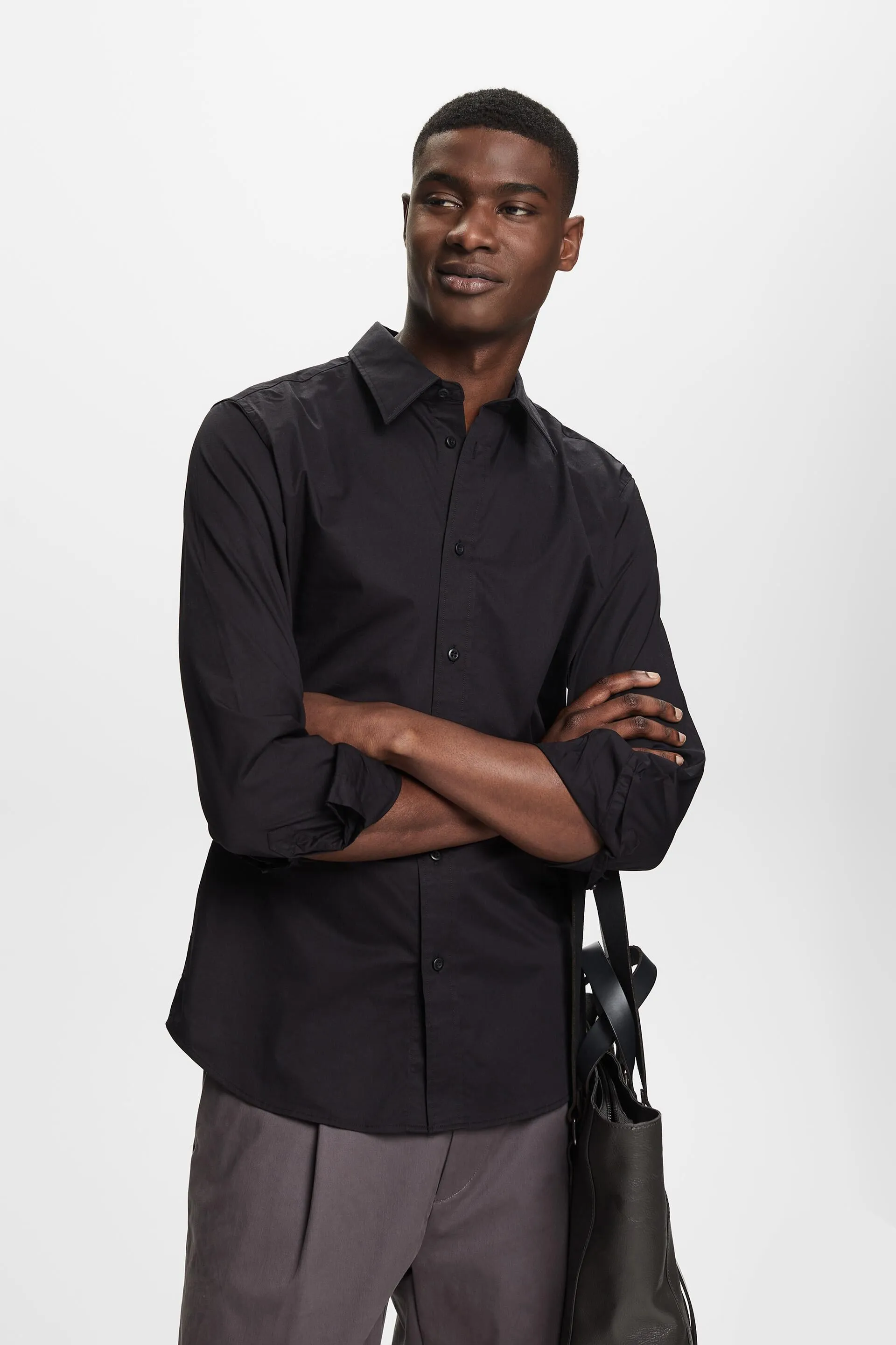 Camicia in popeline di cotone