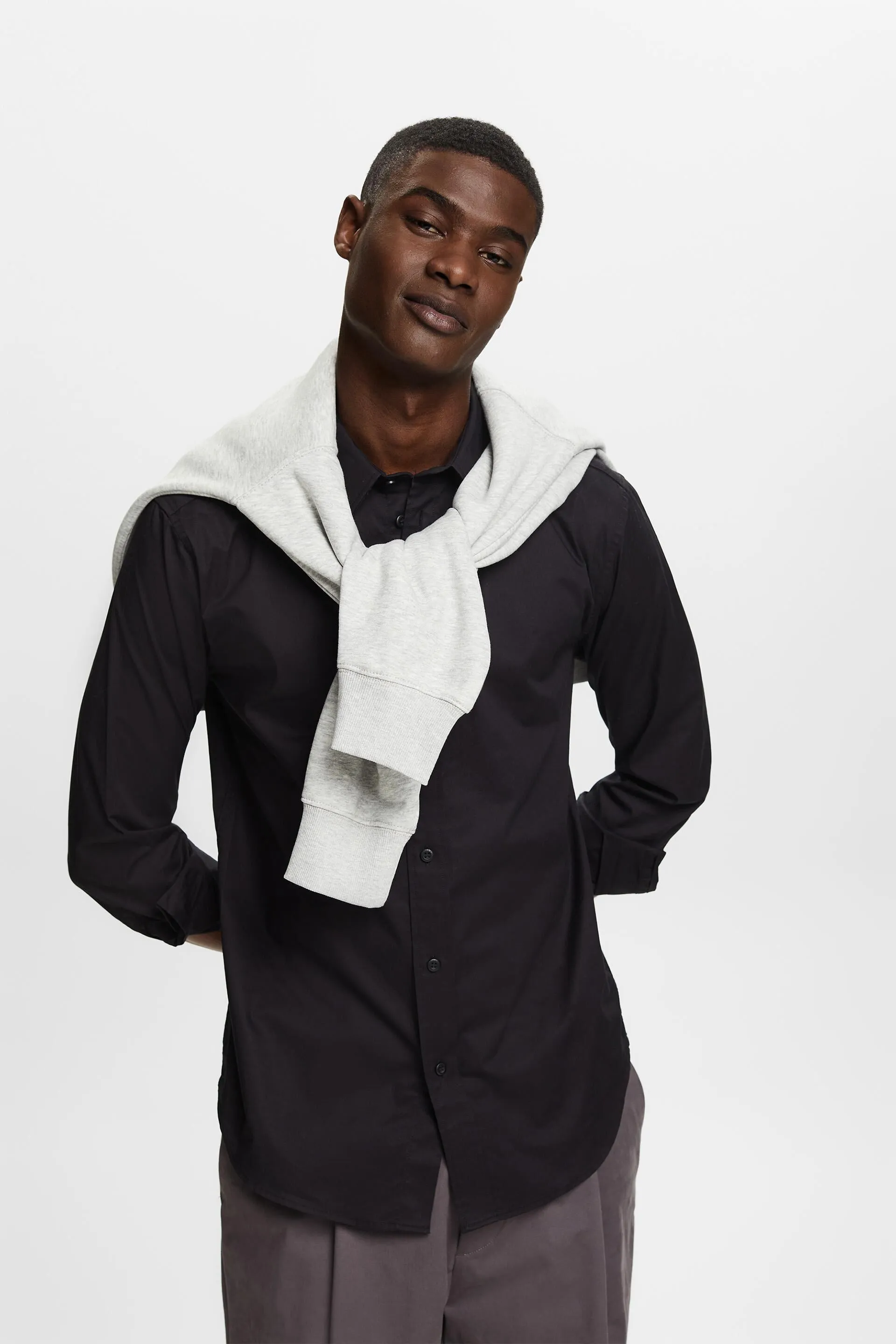 Camicia in popeline di cotone