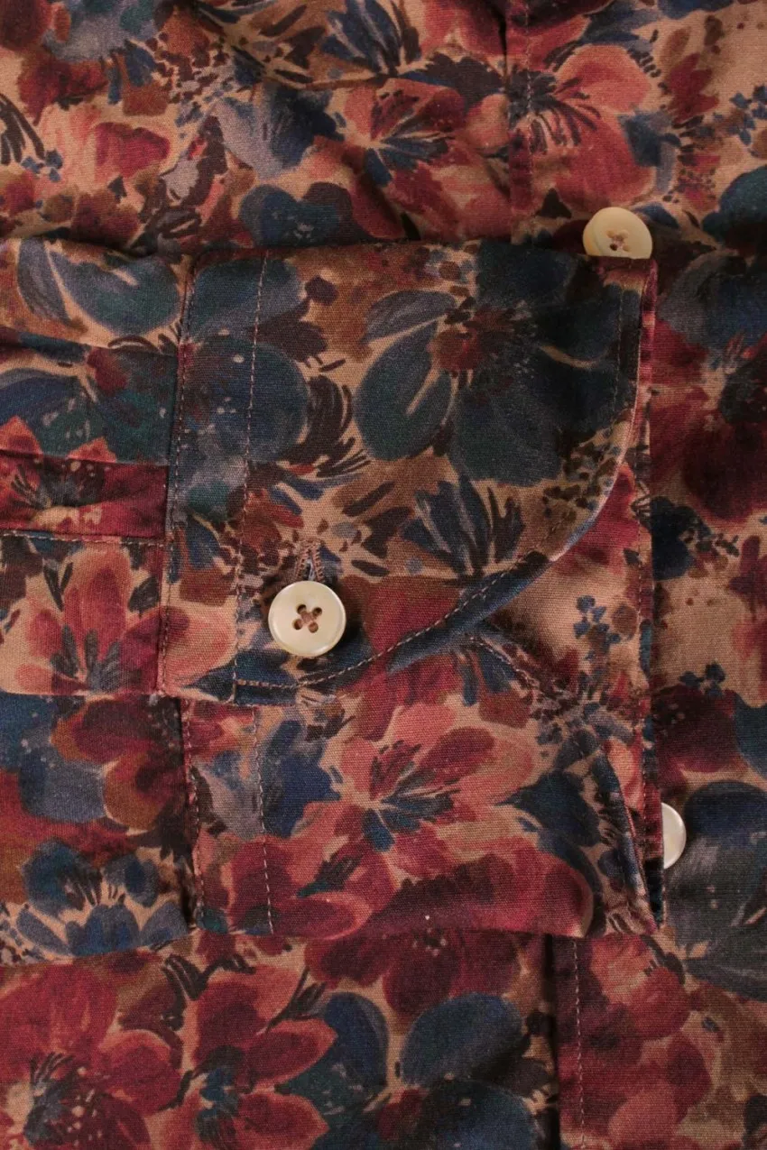 Camicia Uomo Xacus Marrone