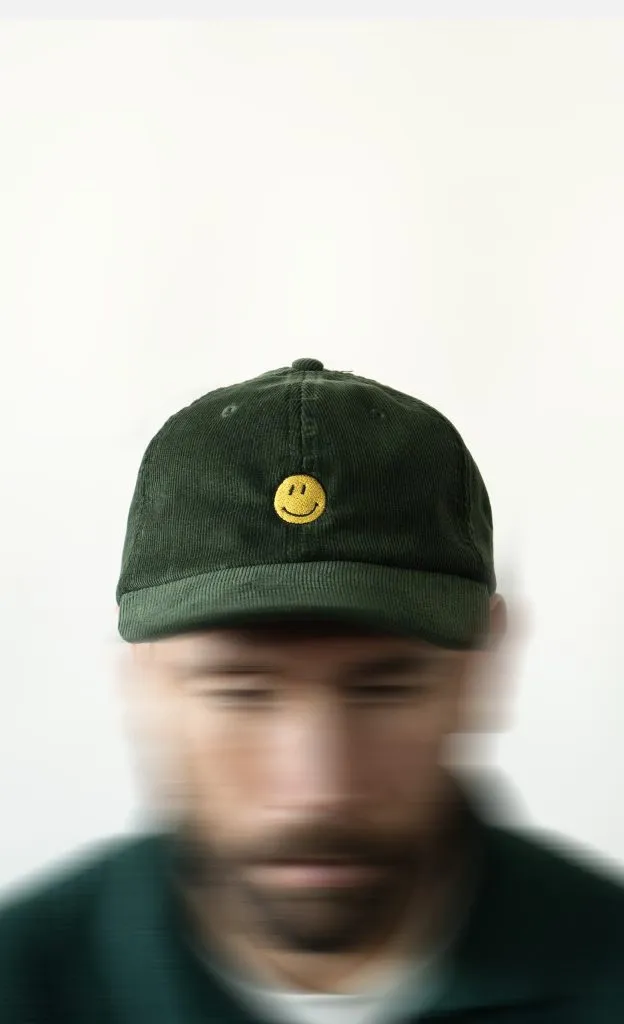 Cappello Smile in Velluto – Dark Olive