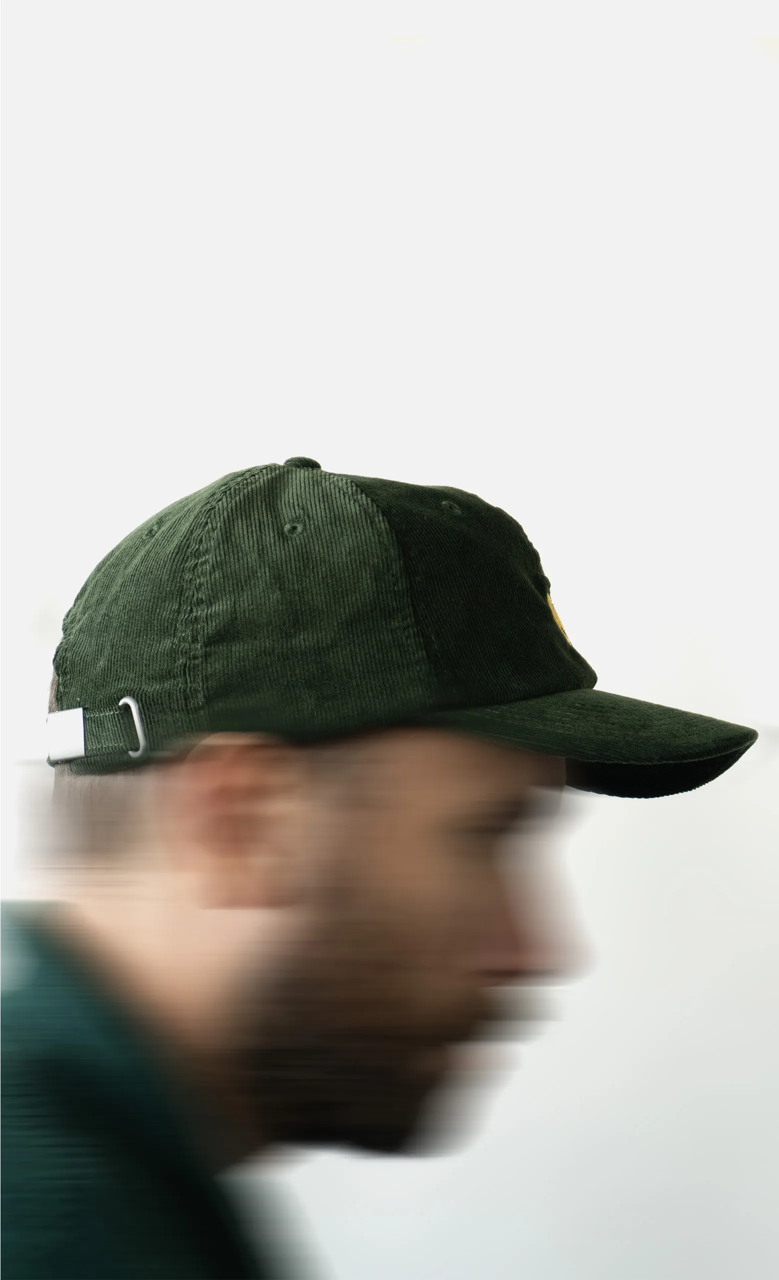 Cappello Smile in Velluto – Dark Olive
