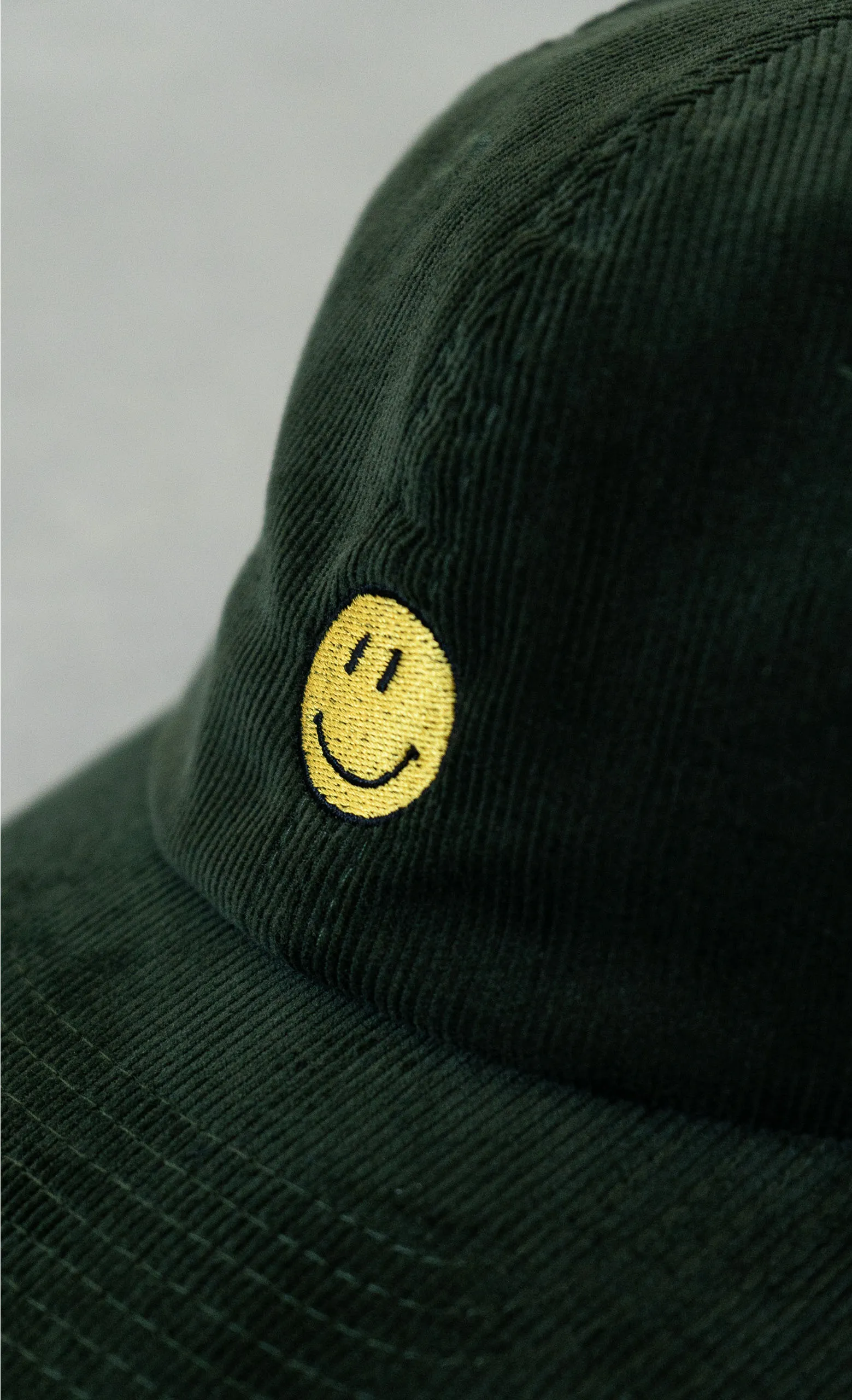 Cappello Smile in Velluto – Dark Olive