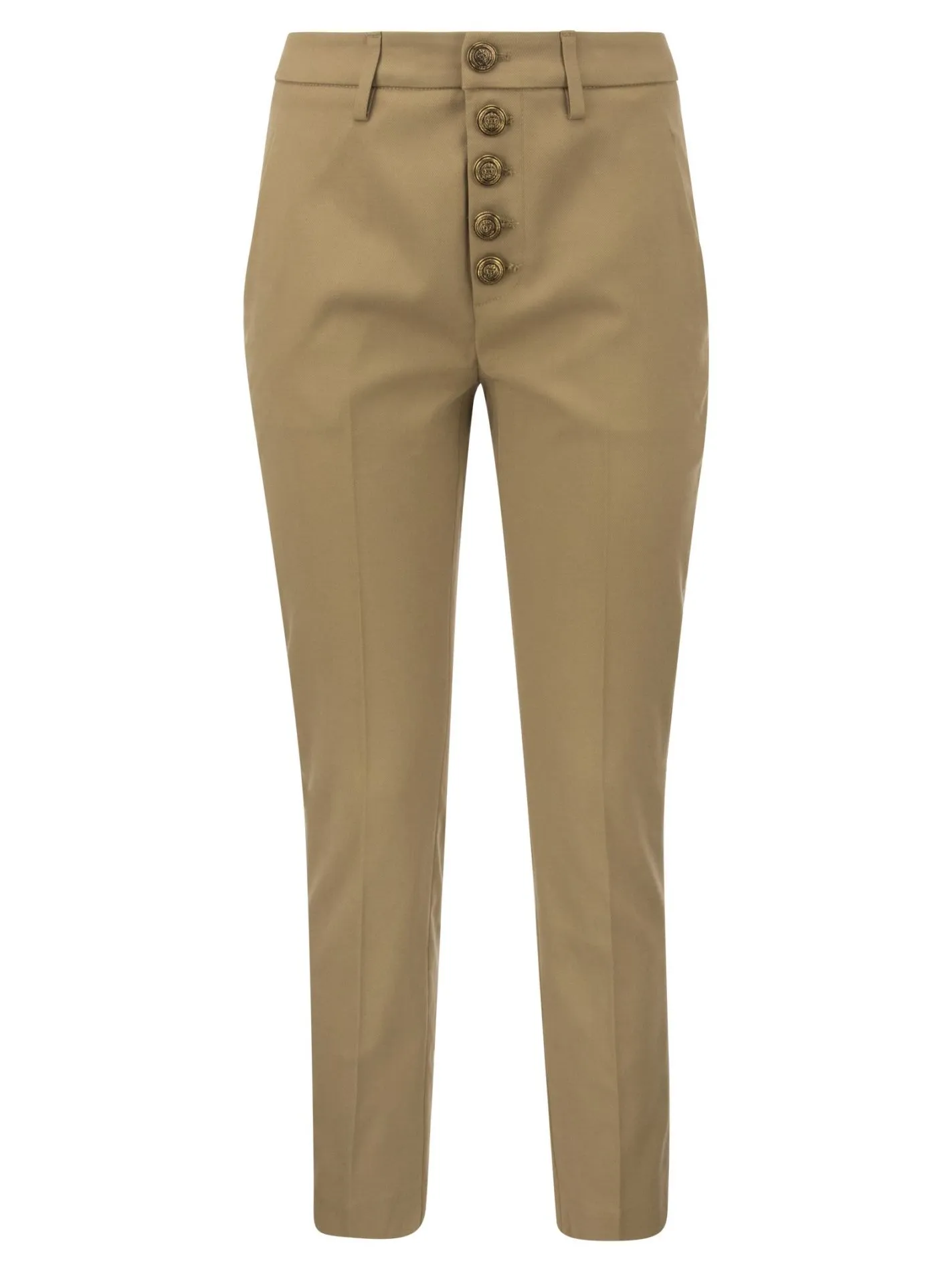 CARMEN – Pantalone slim in gabardina di lyocell