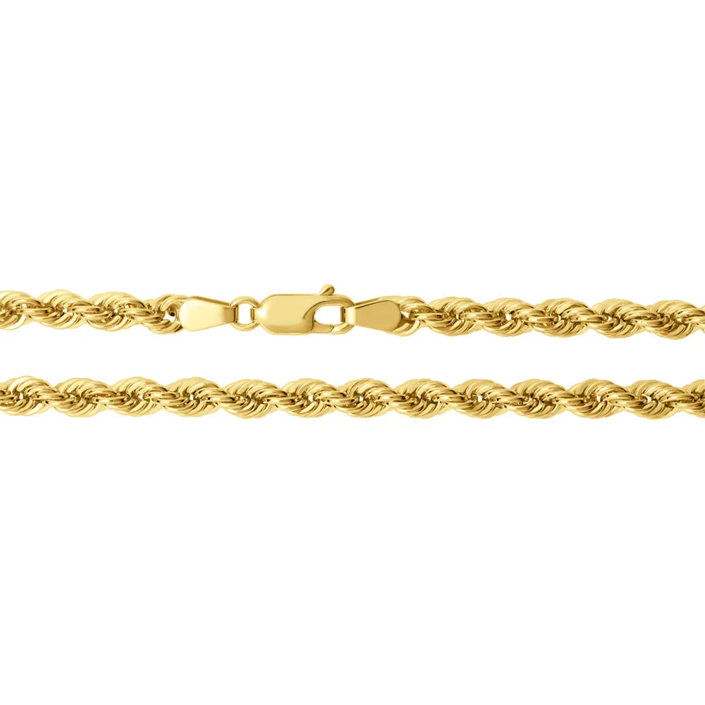 Catena Colette Oro Giallo 375/1000 Maglia Corda 45 cm 1421577