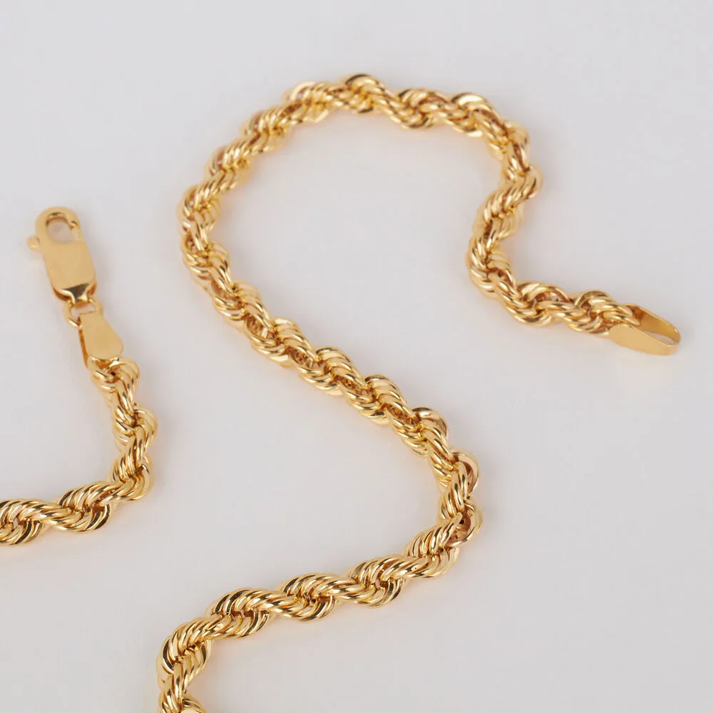Catena Colette Oro Giallo 375/1000 Maglia Corda 45 cm 1421577
